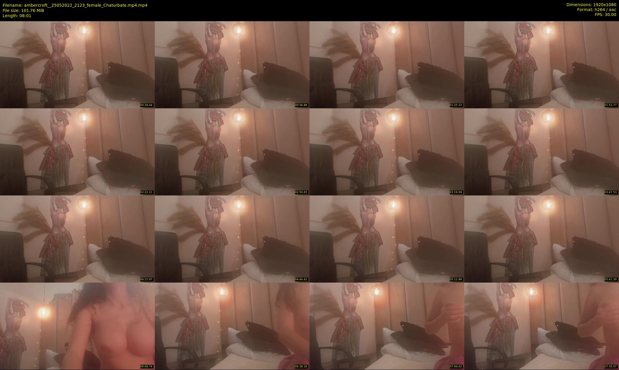 ambercroft_ — 9 minute Chaturbate female cam show recording, 1080p, May 25, 2022
