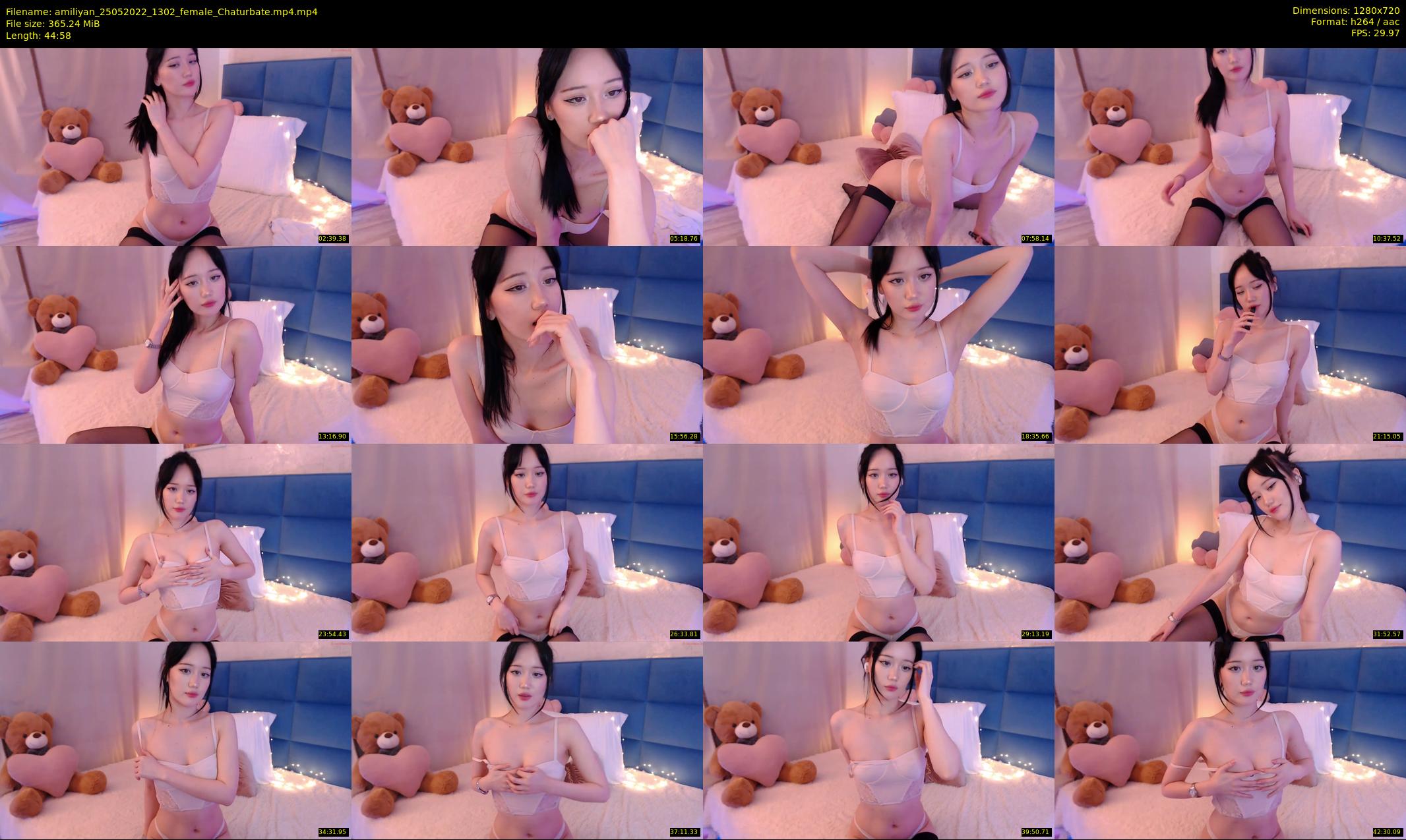 amiliyan — 45 minute Chaturbate female cam show recording, 720p, May 25, 2022