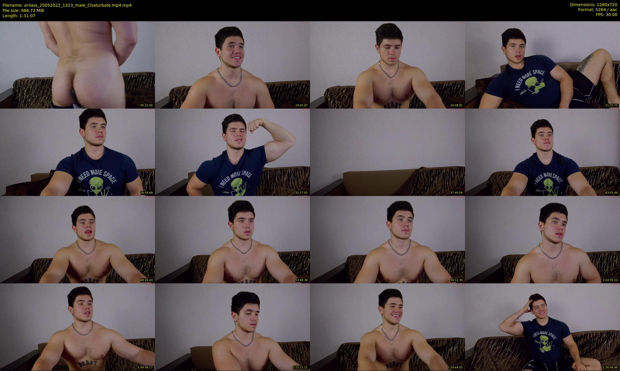 arilass — 92 minute Chaturbate male cam show recording, 720p, May 25, 2022