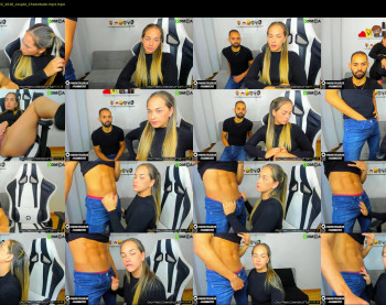 ashleyandzamir — 54 minute Chaturbate couple cam show recording, 1080p, May 25, 2022