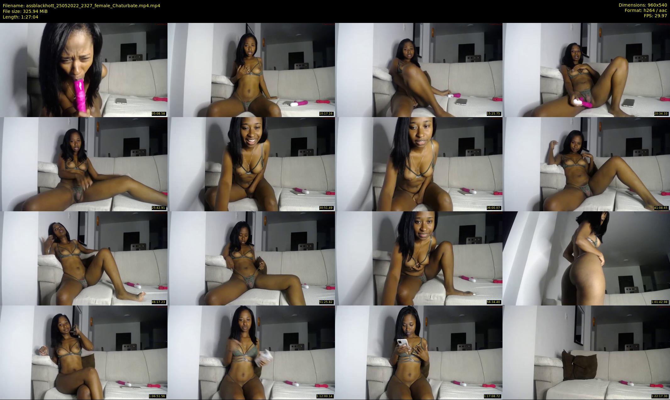 assblackhott — 88 minute Chaturbate female cam show recording, 480p, May 25, 2022