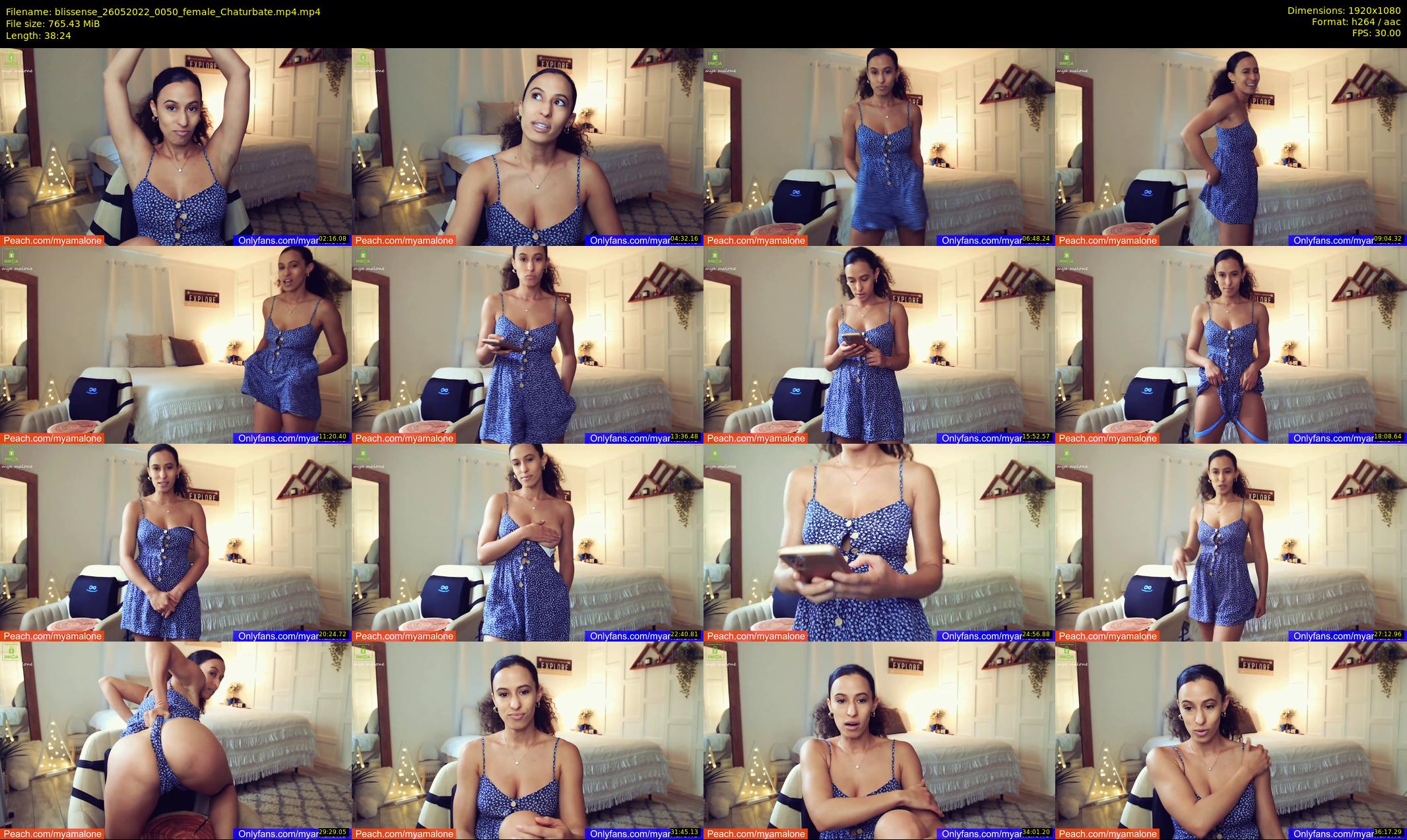 blissense — 39 minute Chaturbate female cam show recording, 1080p, May 26, 2022