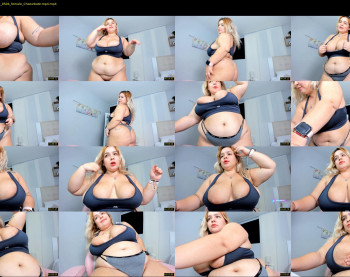 blondyliciousx — 54 minute Chaturbate female cam show recording, 1080p, May 25, 2022
