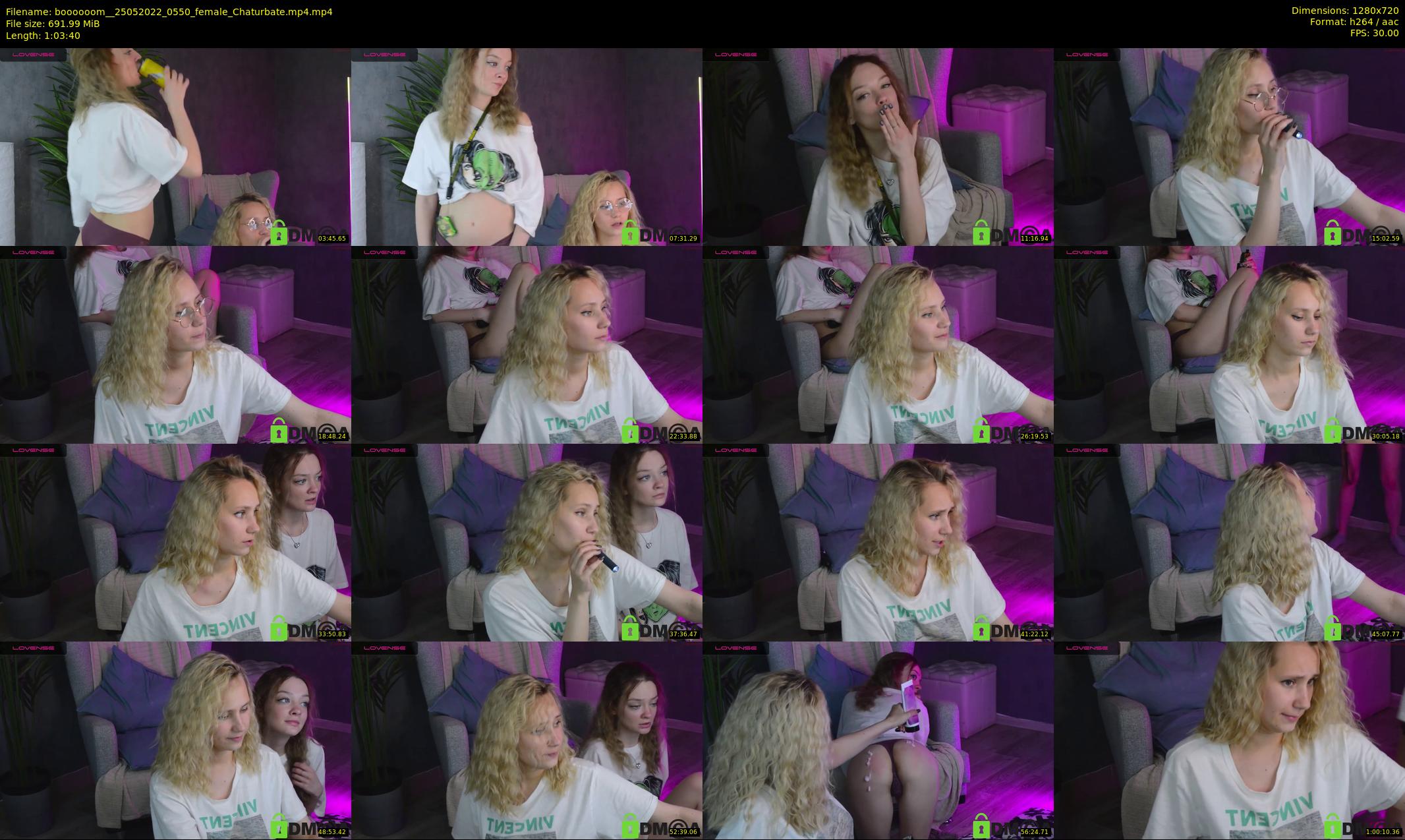 boooooom_ — 64 minute Chaturbate female cam show recording, 720p, May 25, 2022