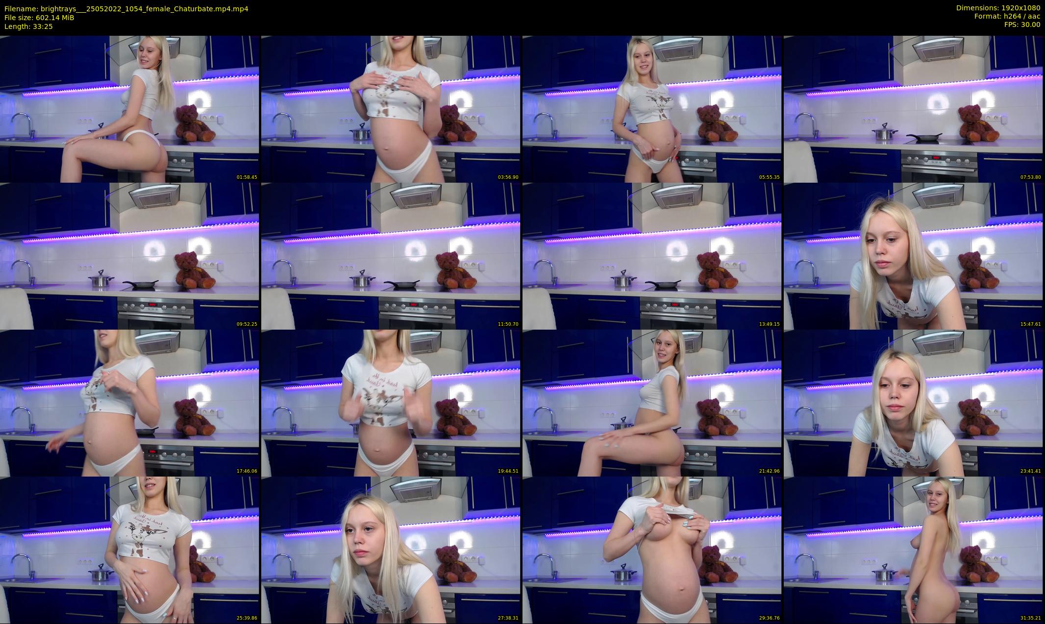 brightrays__ — 34 minute Chaturbate female cam show recording, 1080p, May 25, 2022