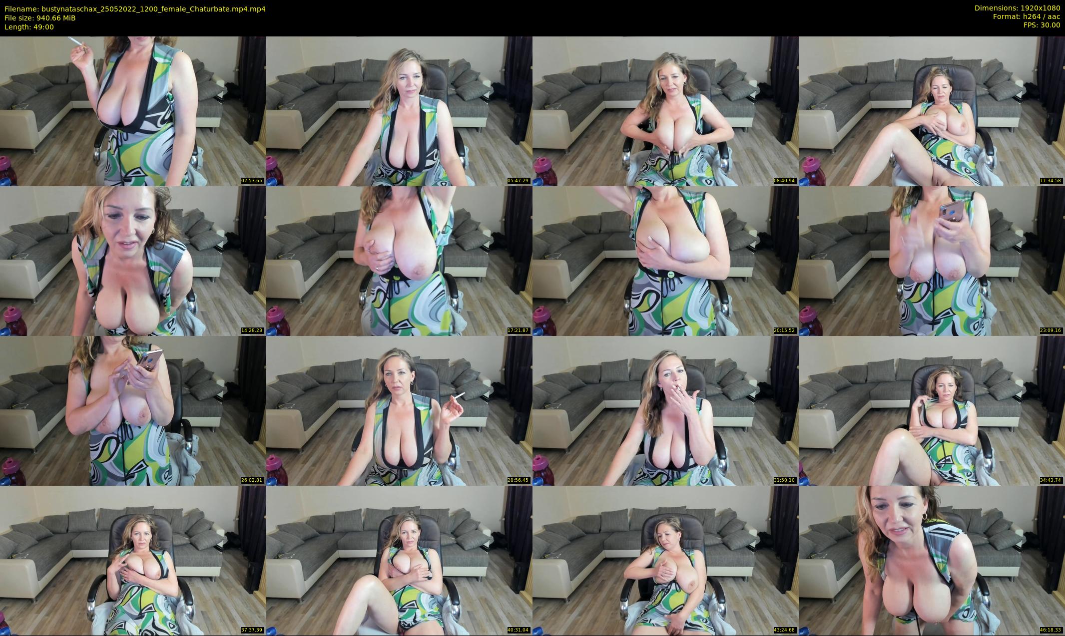 bustynataschax — 49 minute Chaturbate female cam show recording, 1080p, May 25, 2022