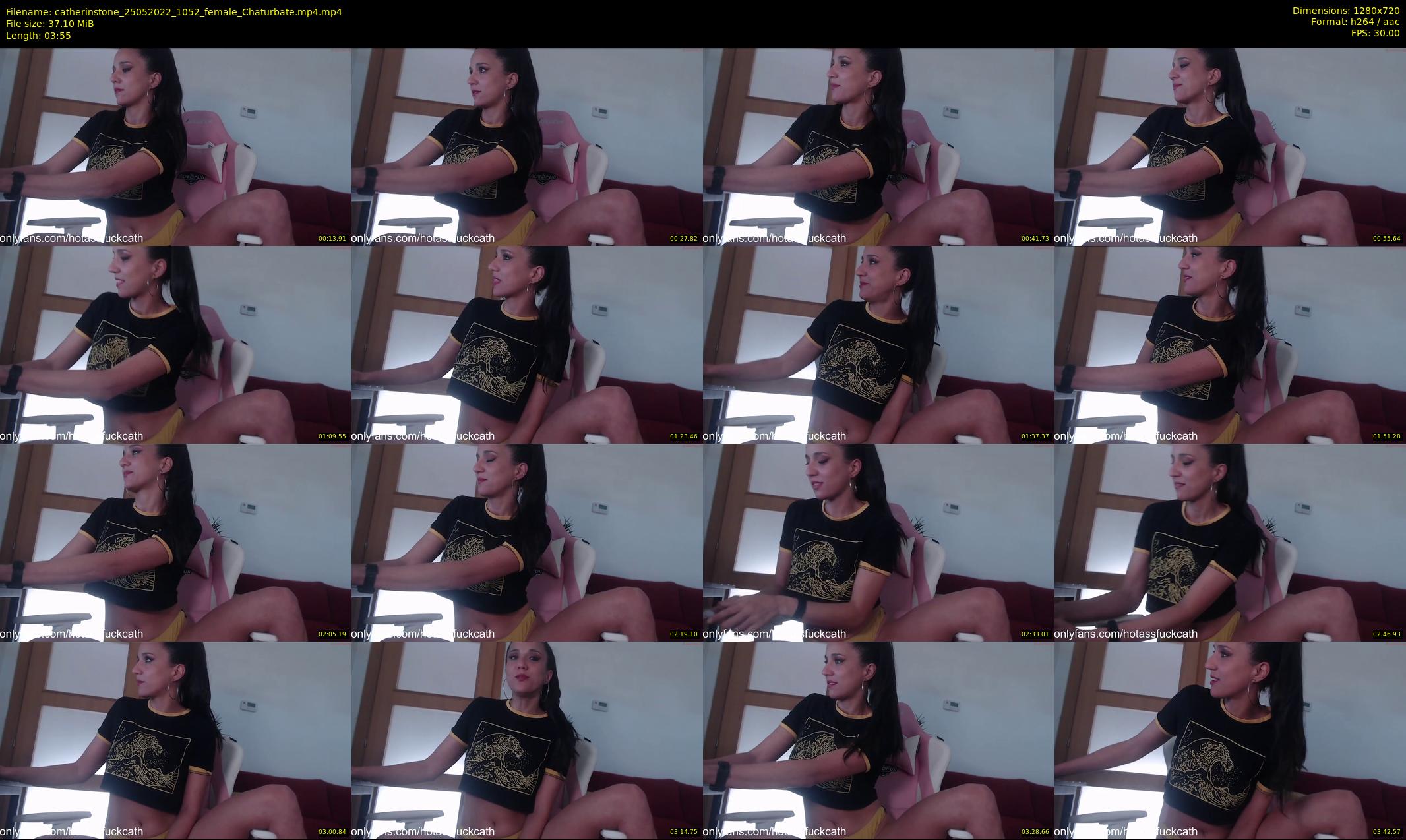 catherinstone — 4 minute Chaturbate female cam show recording, 720p, May 25, 2022