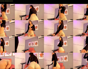 cybercami — 17 minute Chaturbate female cam show recording, 1080p, May 25, 2022
