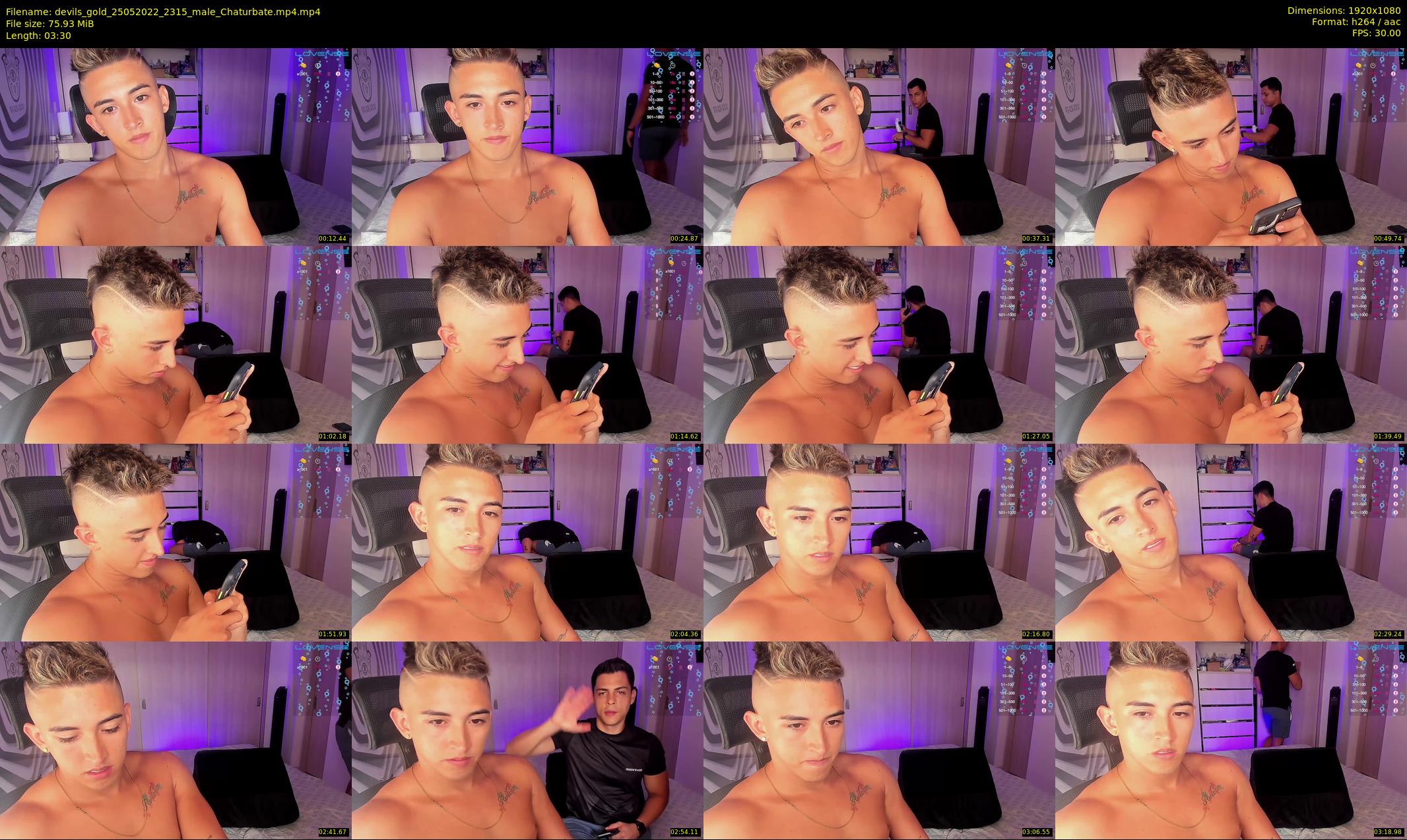 devils_gold — 4 minute Chaturbate male cam show recording, 1080p, May 25, 2022