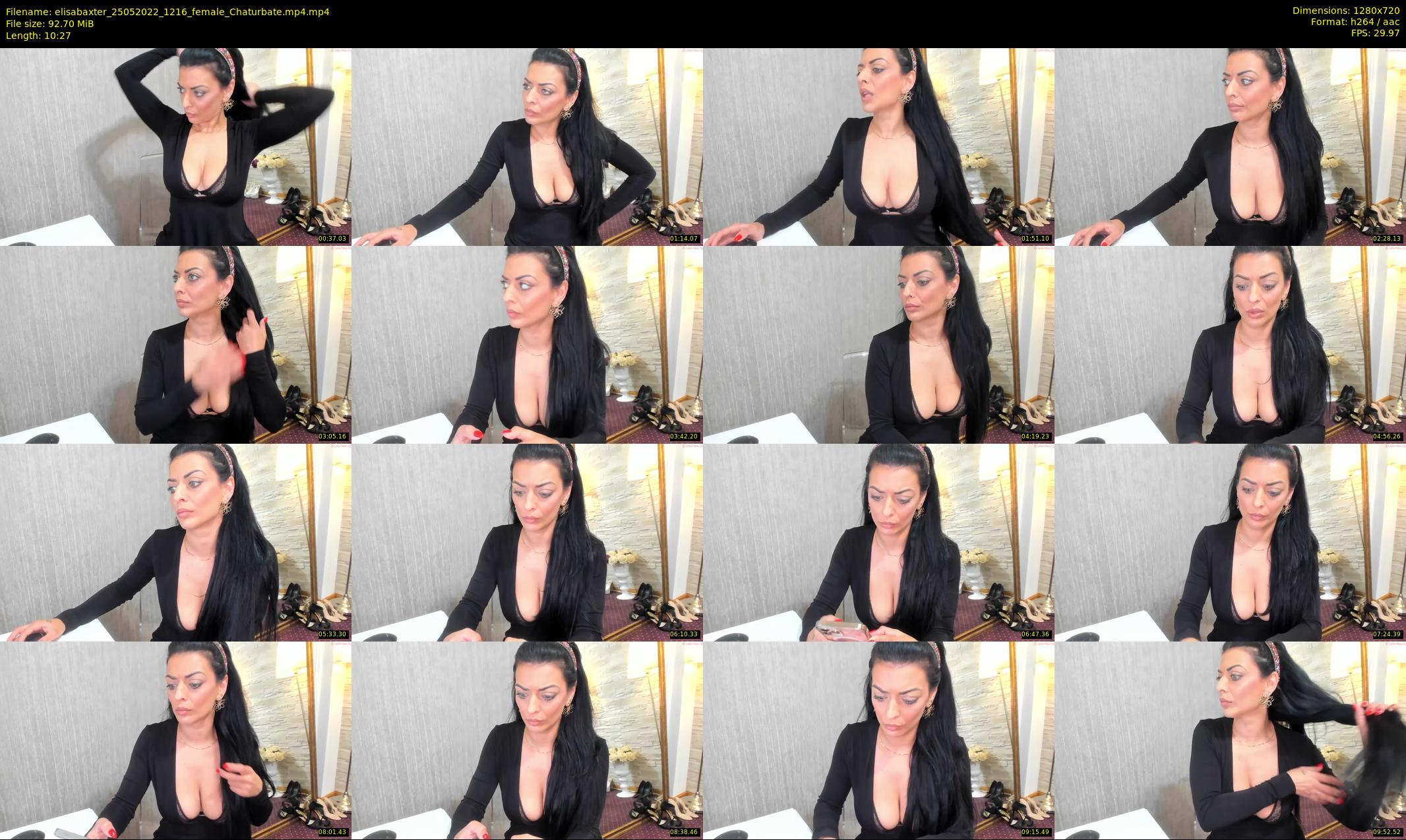 elisabaxter — 11 minute Chaturbate female cam show recording, 720p, May 25, 2022