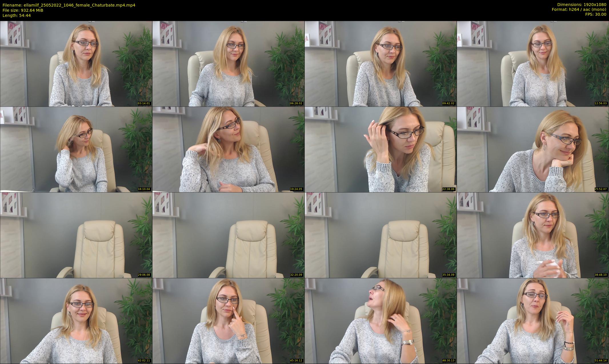 ellamilf — 55 minute Chaturbate female cam show recording, 1080p, May 25, 2022