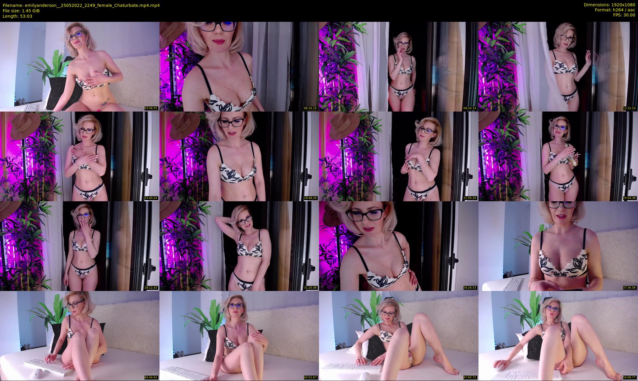 emilyanderson_ — 54 minute Chaturbate female cam show recording, 1080p, May 25, 2022