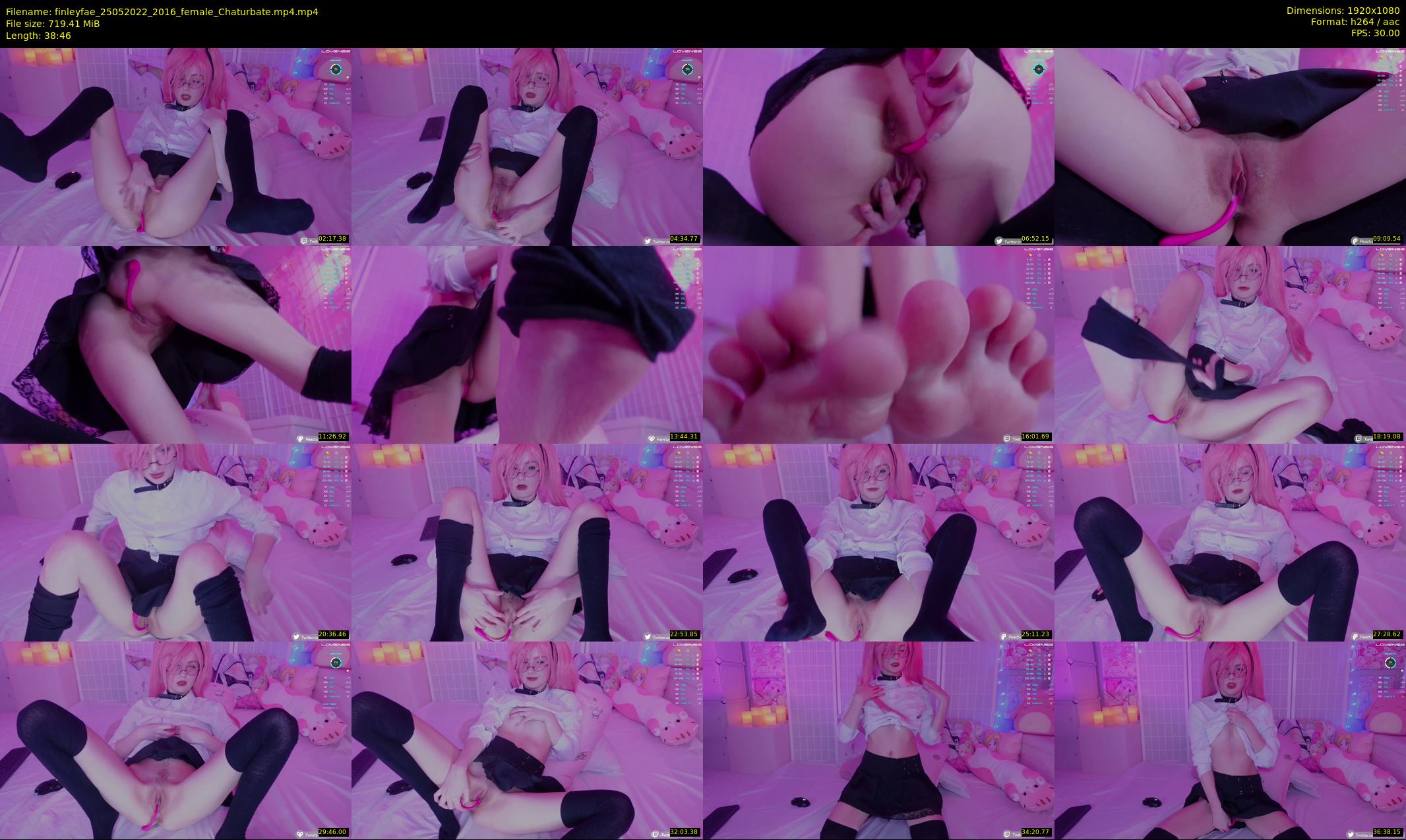 finleyfae — 39 minute Chaturbate female cam show recording, 1080p, May 25, 2022