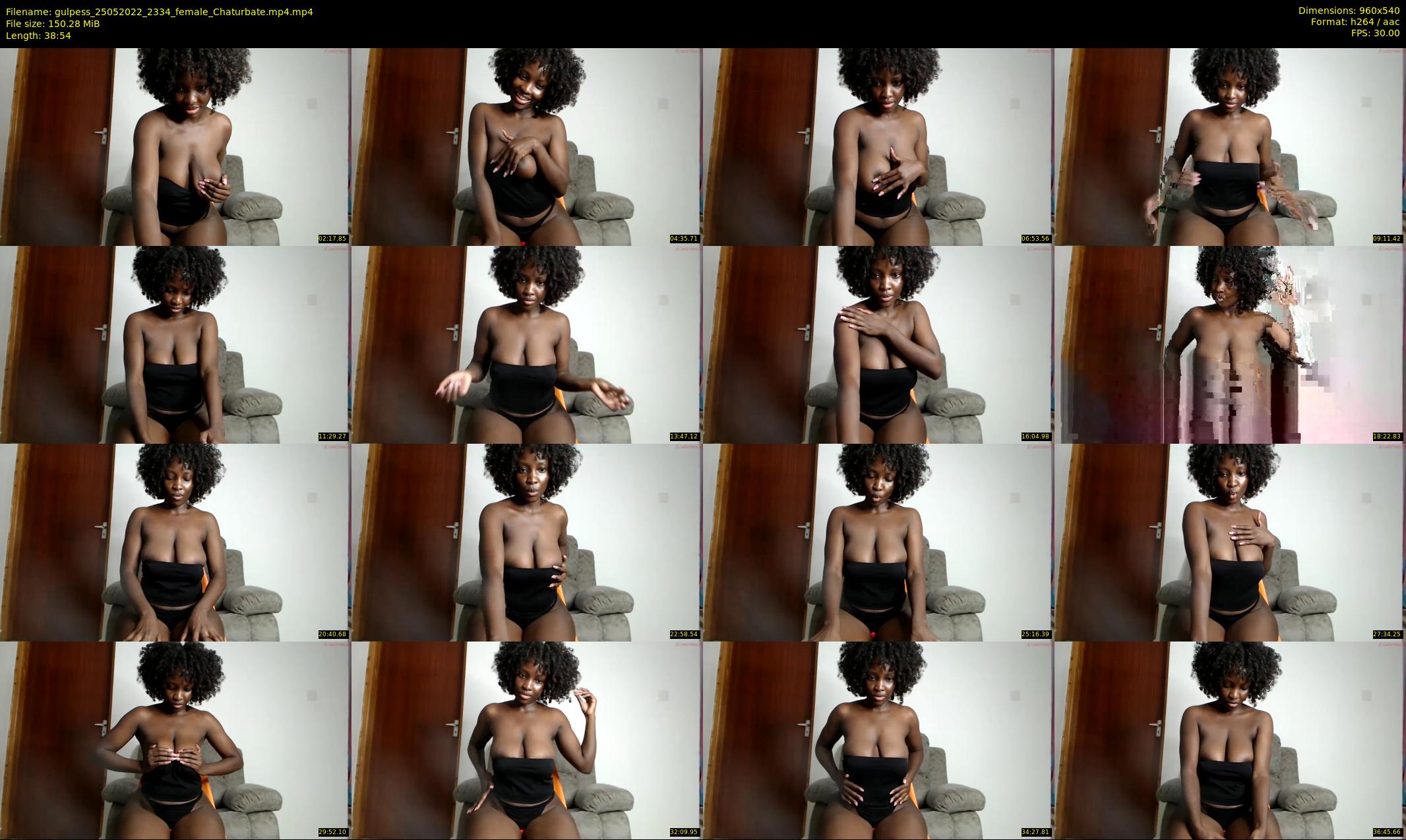 gulpess — 39 minute Chaturbate female cam show recording, 480p, May 25, 2022