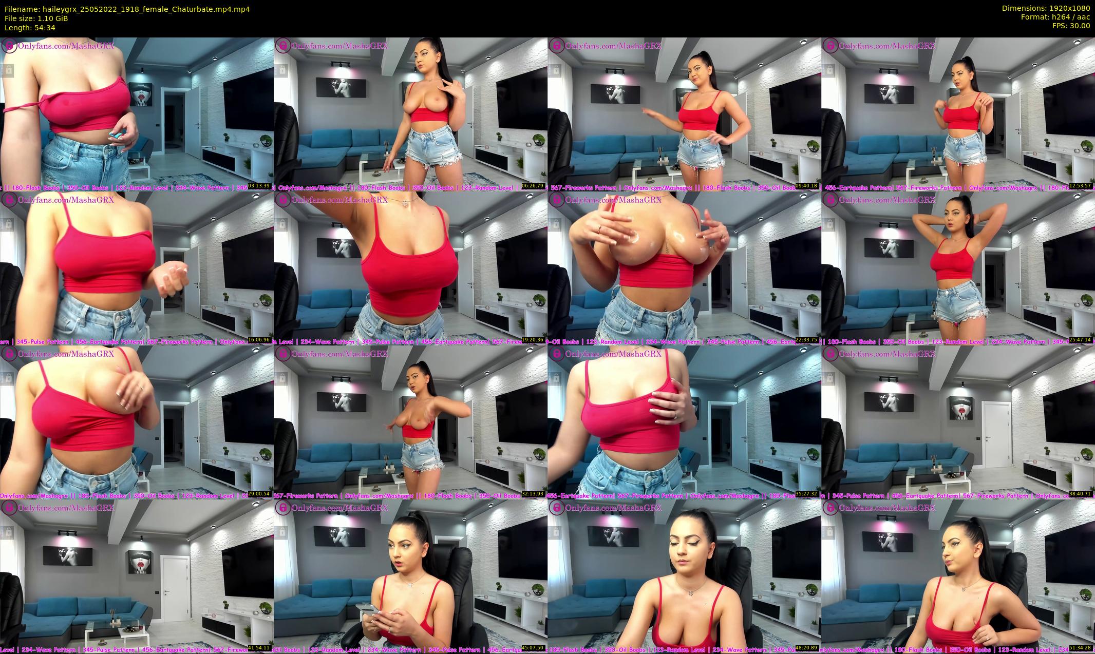 haileygrx — 55 minute Chaturbate female cam show recording, 1080p, May 25, 2022