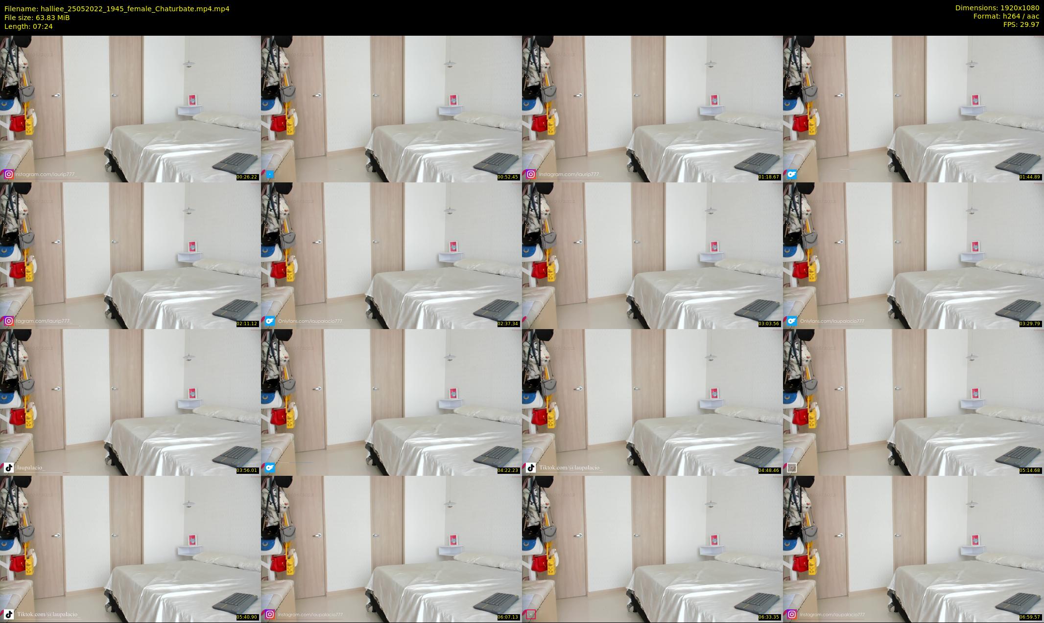 halliee — 8 minute Chaturbate couple cam show recording, 1080p, May 25, 2022