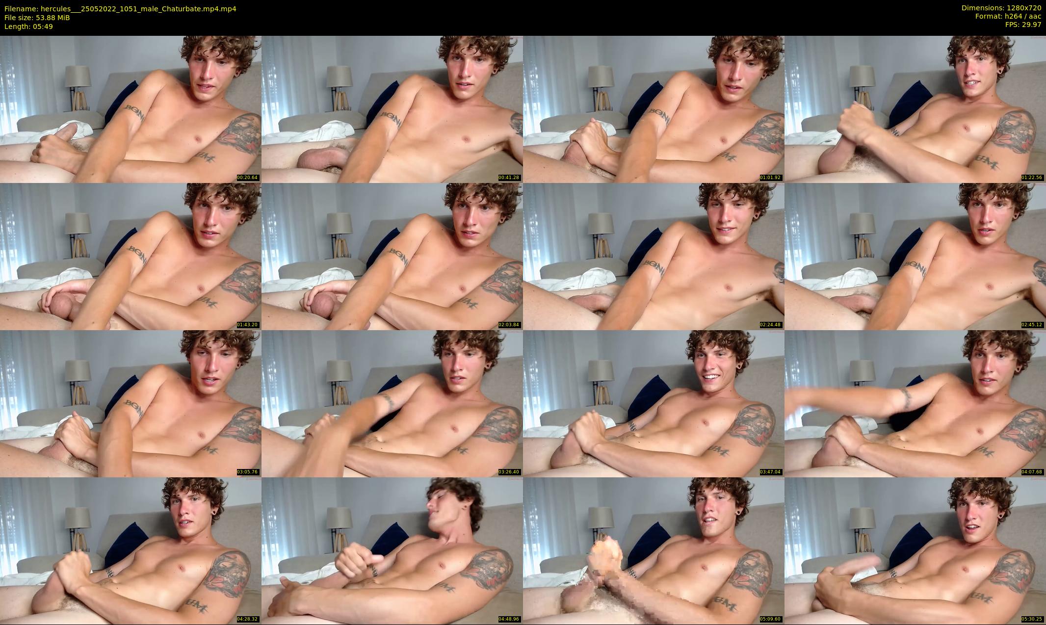 hercules__ — 6 minute Chaturbate male cam show recording, 720p, May 25, 2022