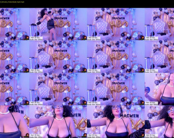 imacwen — 65 minute Chaturbate female cam show recording, 1080p, May 25, 2022