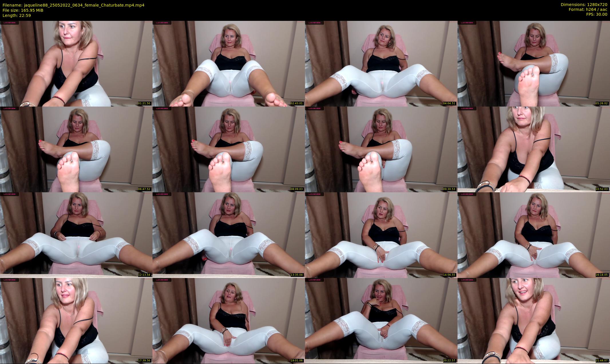 jaqueline88 — 23 minute Chaturbate female cam show recording, 720p, May 25, 2022