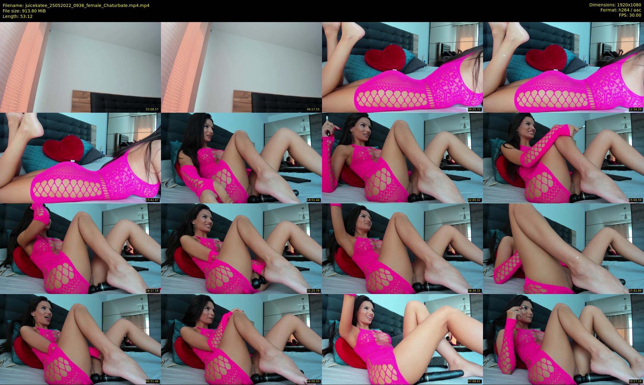 juicekatee — 54 minute Chaturbate female cam show recording, 1080p, May 25, 2022