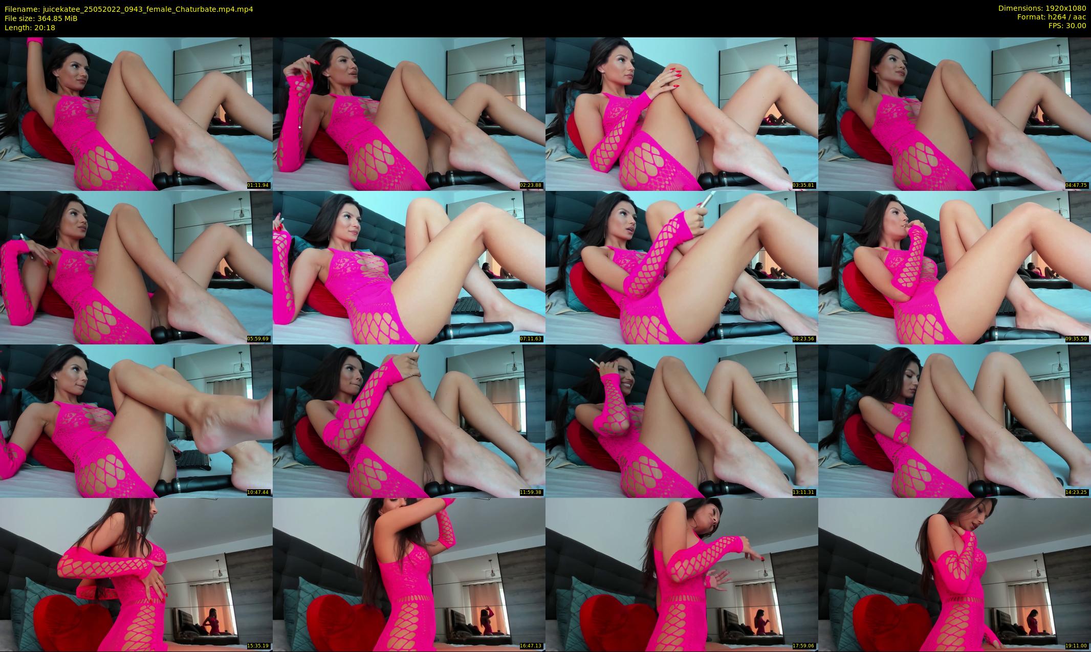 juicekatee — 21 minute Chaturbate female cam show recording, 1080p, May 25, 2022