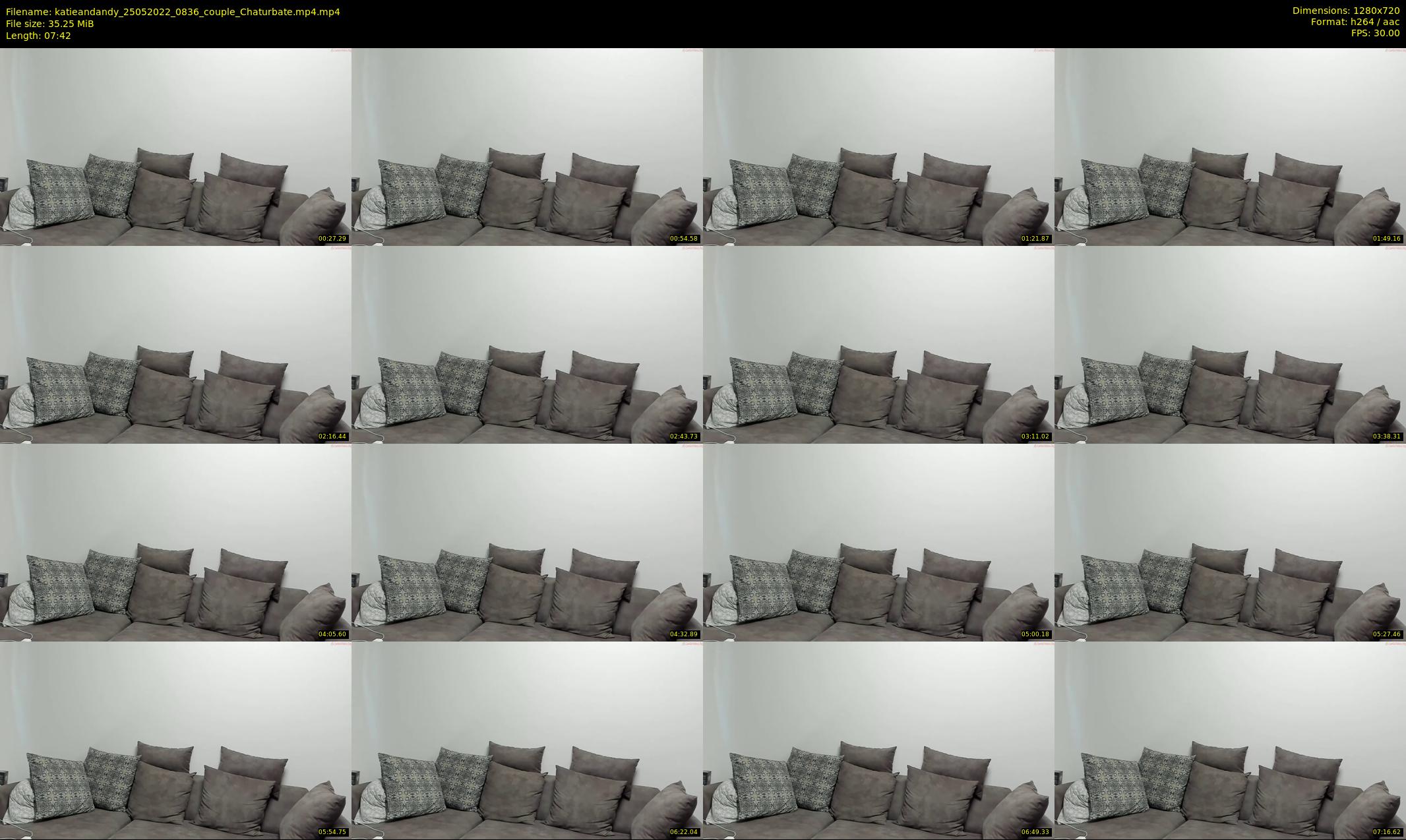 katieandandy — 8 minute Chaturbate female cam show recording, 720p, May 25, 2022