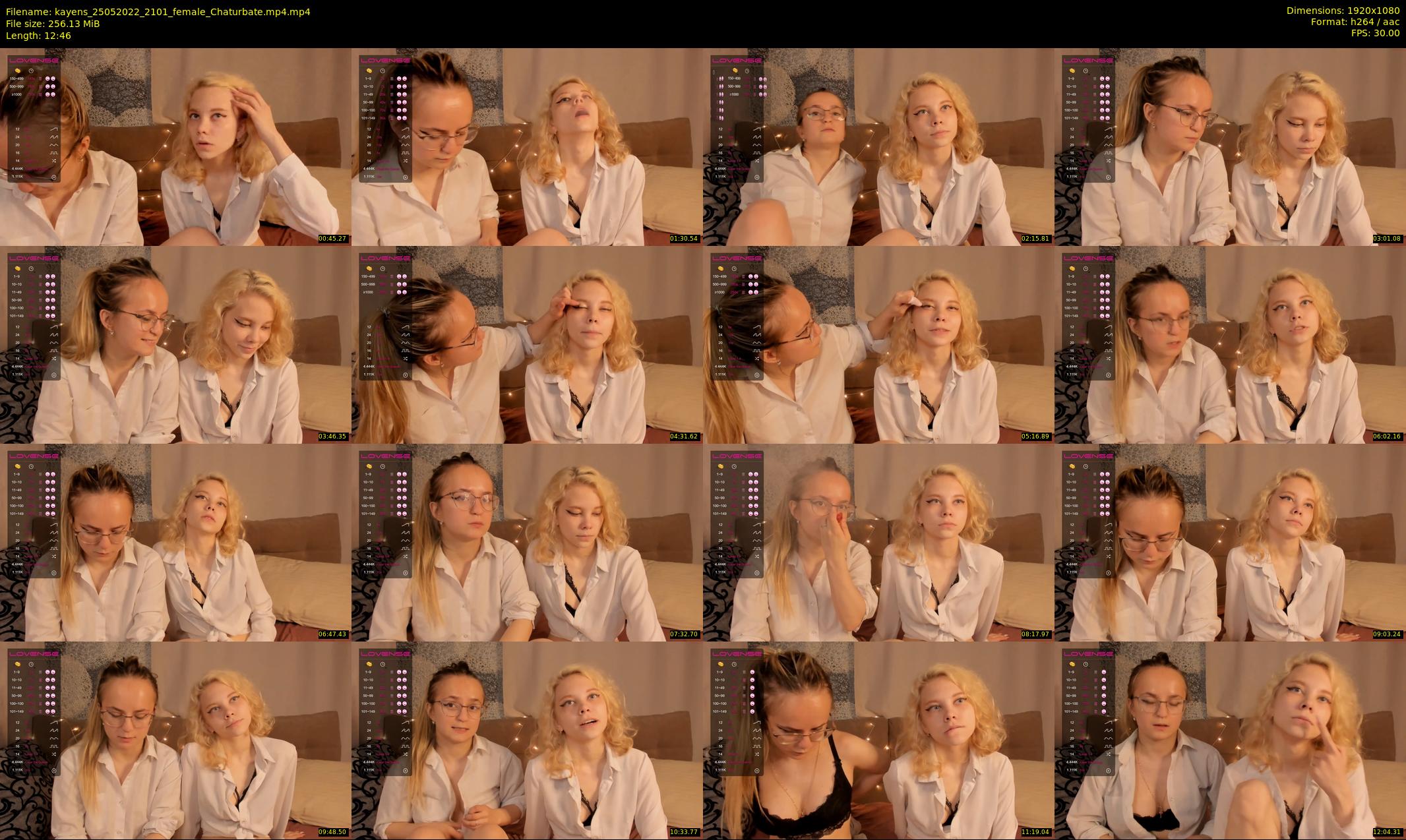 kayens — 13 minute Chaturbate couple cam show recording, 1080p, May 25, 2022