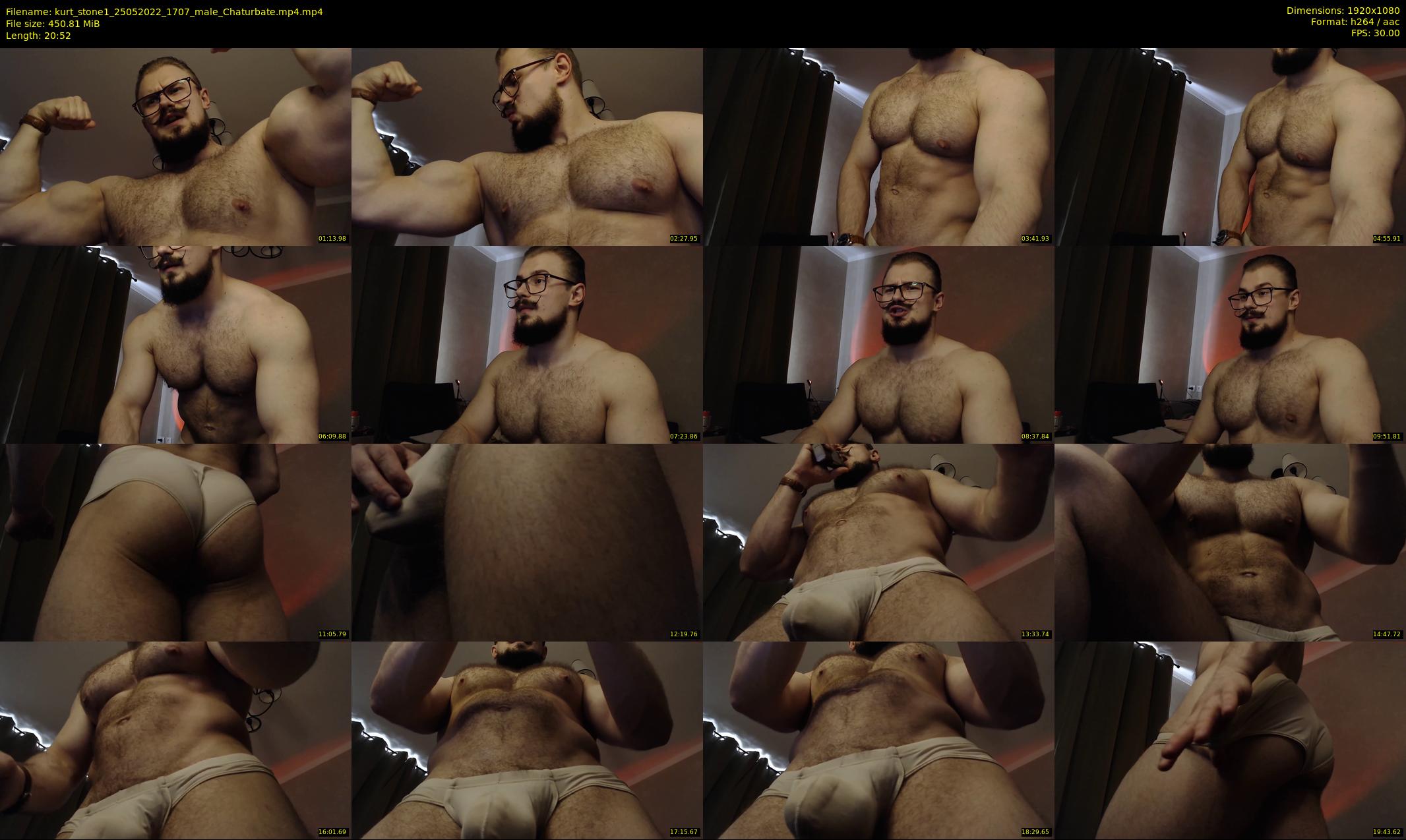 kurt_stone1 — 21 minute Chaturbate male cam show recording, 1080p, May 25, 2022