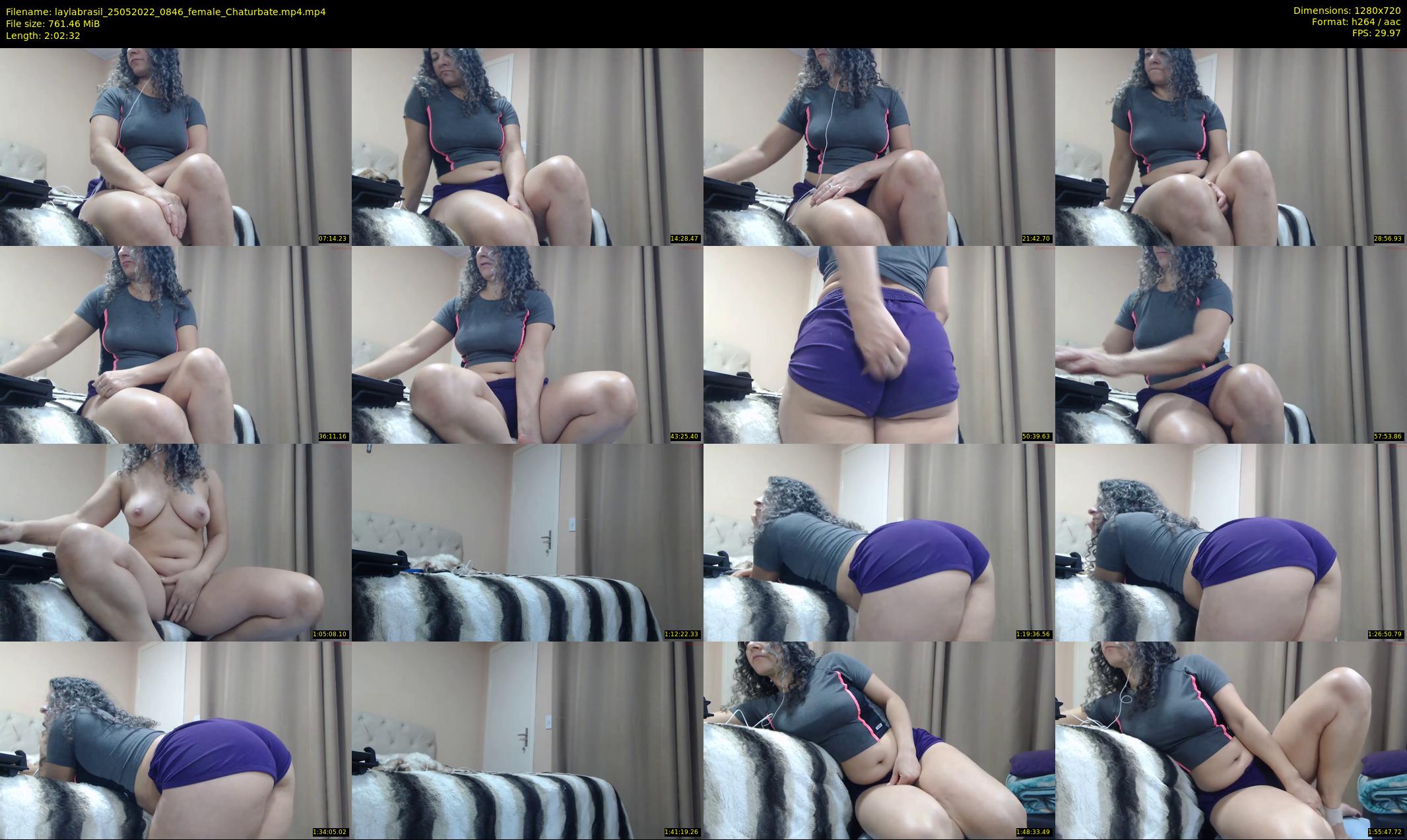 laylabrasil — 123 minute Chaturbate female cam show recording, 720p, May 25, 2022