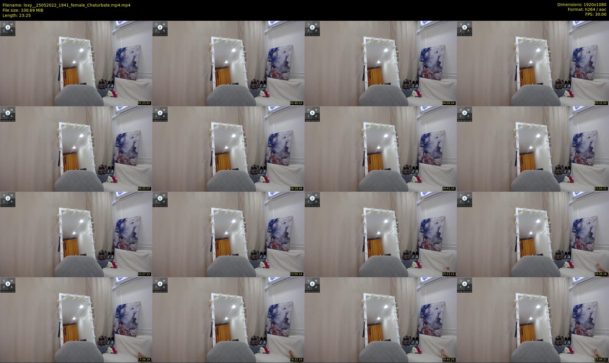 loxy_ — 24 minute Chaturbate female cam show recording, 1080p, May 25, 2022