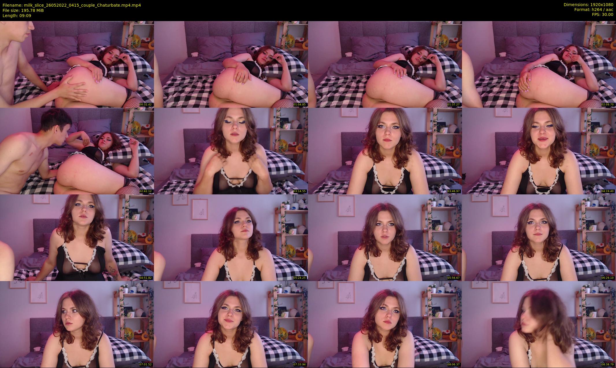milk_slice — 10 minute Chaturbate couple cam show recording, 1080p, May 26, 2022
