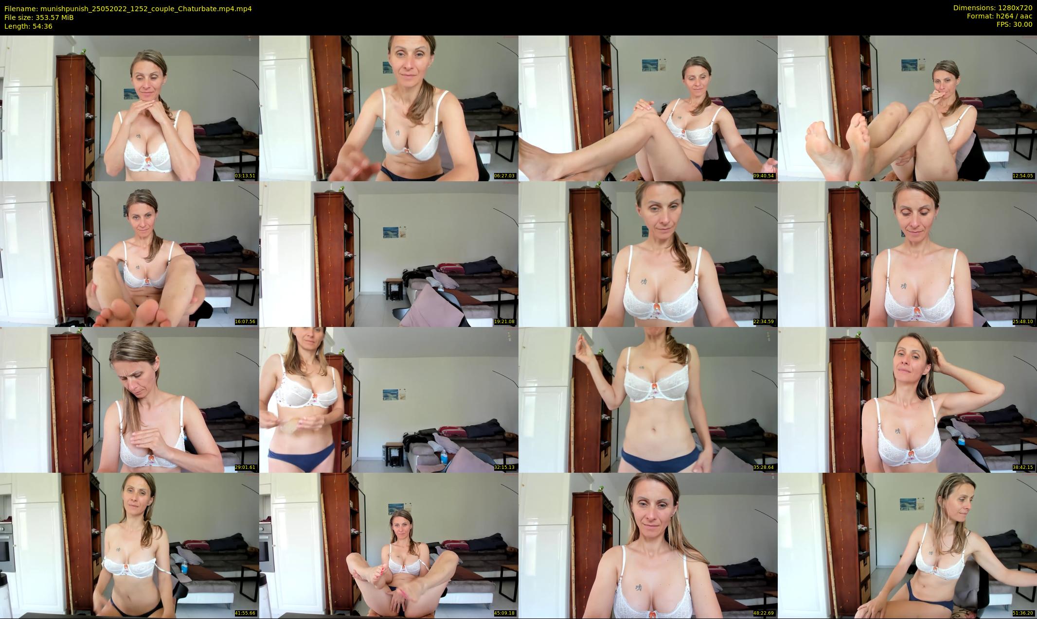 munishpunish — 55 minute Chaturbate couple cam show recording, 720p, May 25, 2022