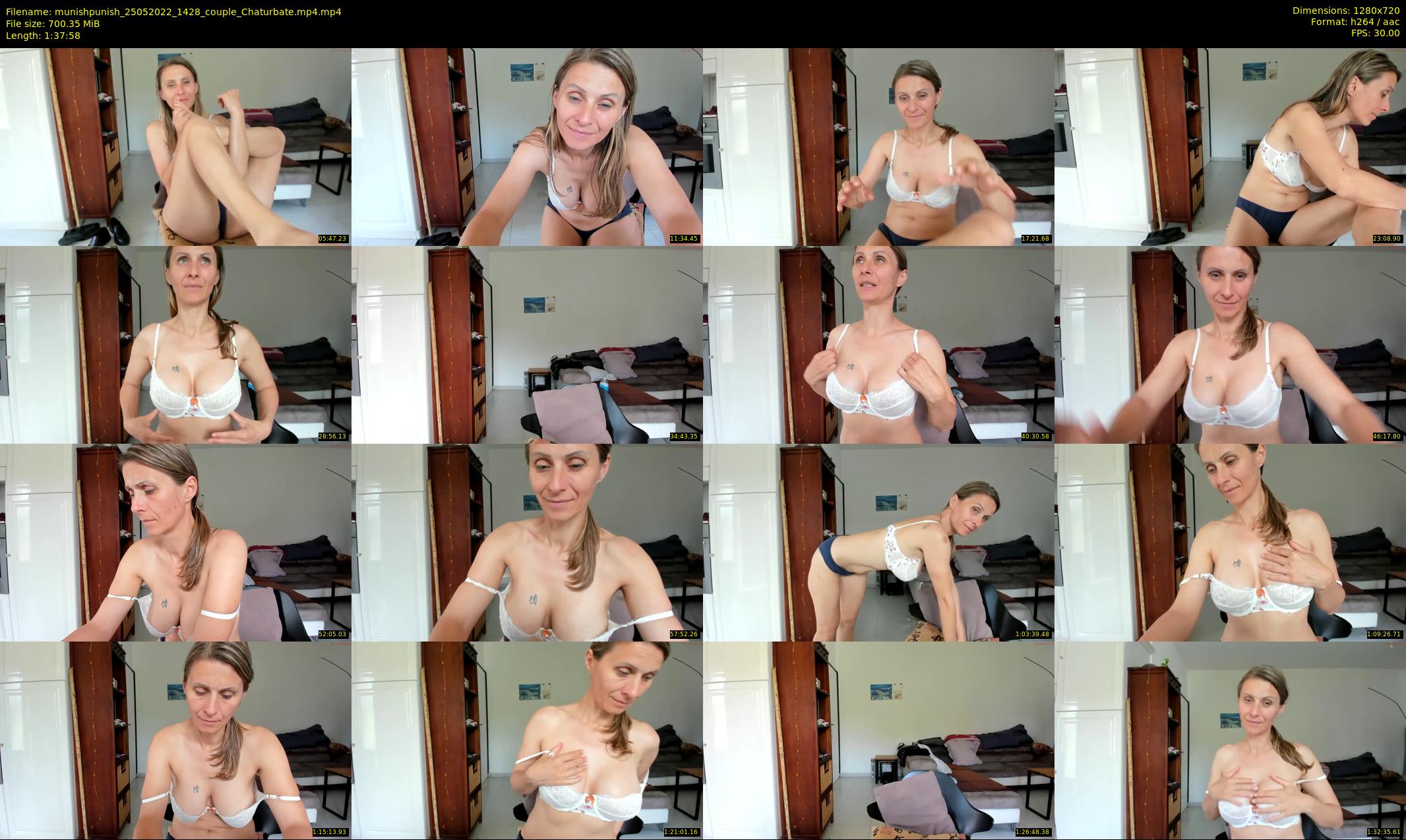 munishpunish — 98 minute Chaturbate couple cam show recording, 720p, May 25, 2022