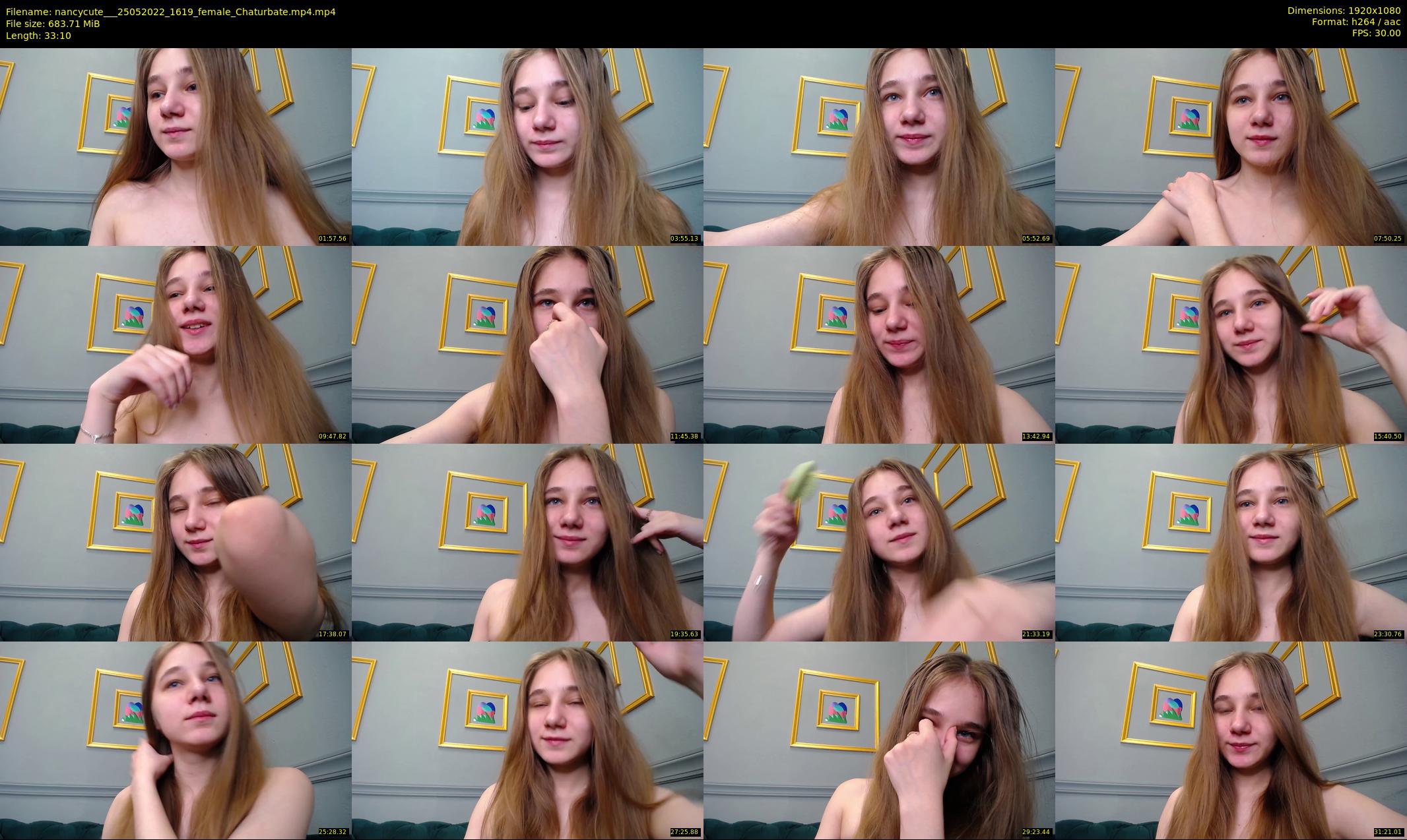 nancycute__ — 34 minute Chaturbate female cam show recording, 1080p, May 25, 2022