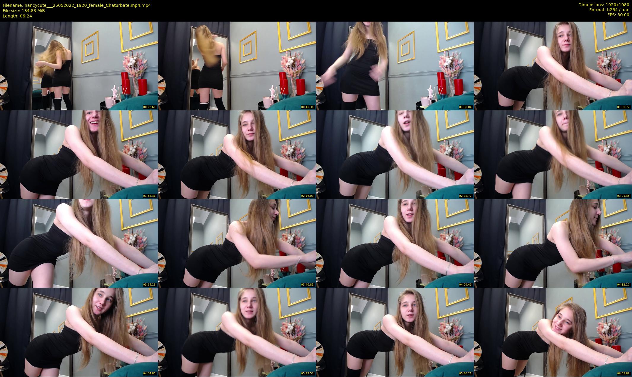 nancycute__ — 7 minute Chaturbate female cam show recording, 1080p, May 25, 2022