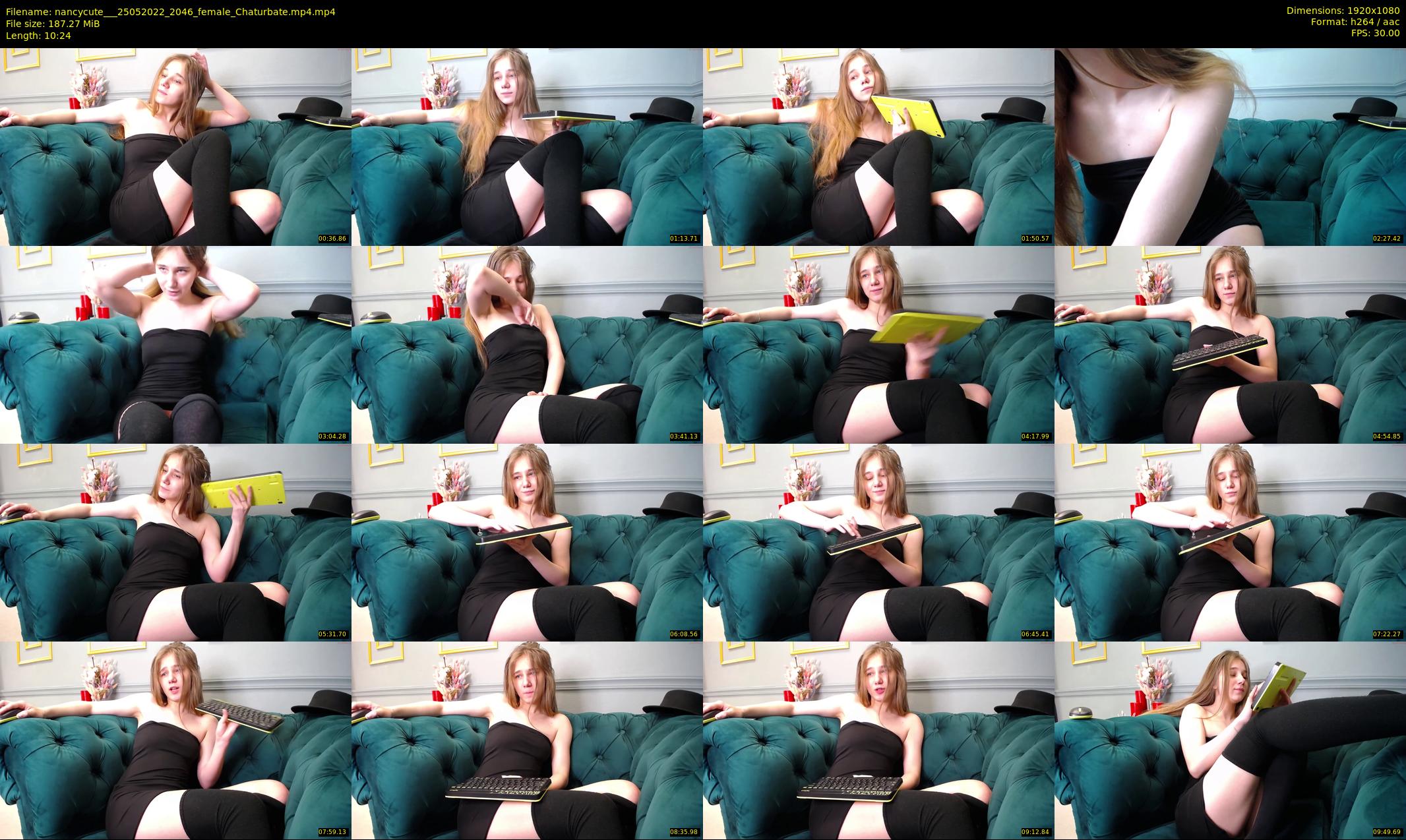 nancycute__ — 11 minute Chaturbate female cam show recording, 1080p, May 25, 2022