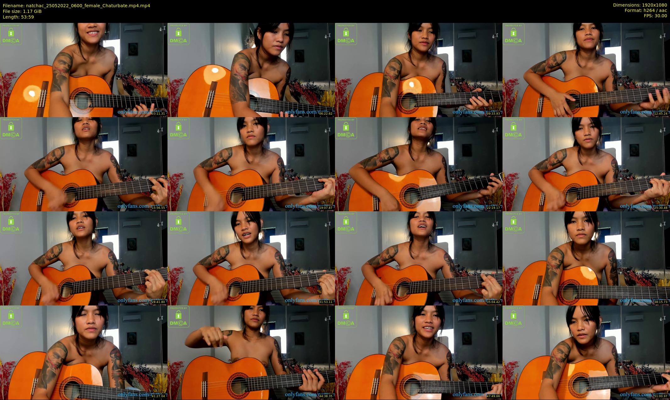 natchac — 54 minute Chaturbate female cam show recording, 1080p, May 25, 2022