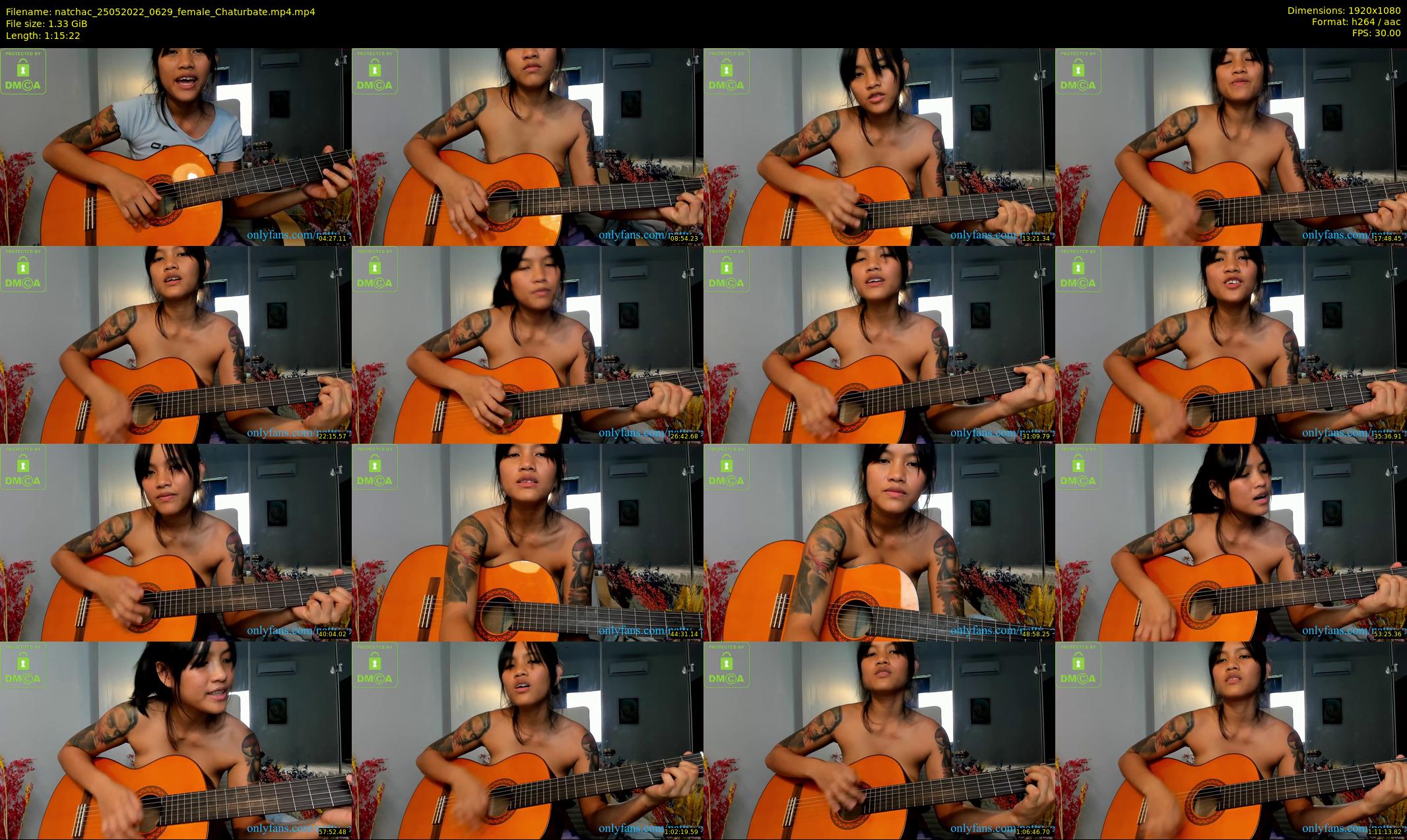natchac — 76 minute Chaturbate female cam show recording, 1080p, May 25, 2022