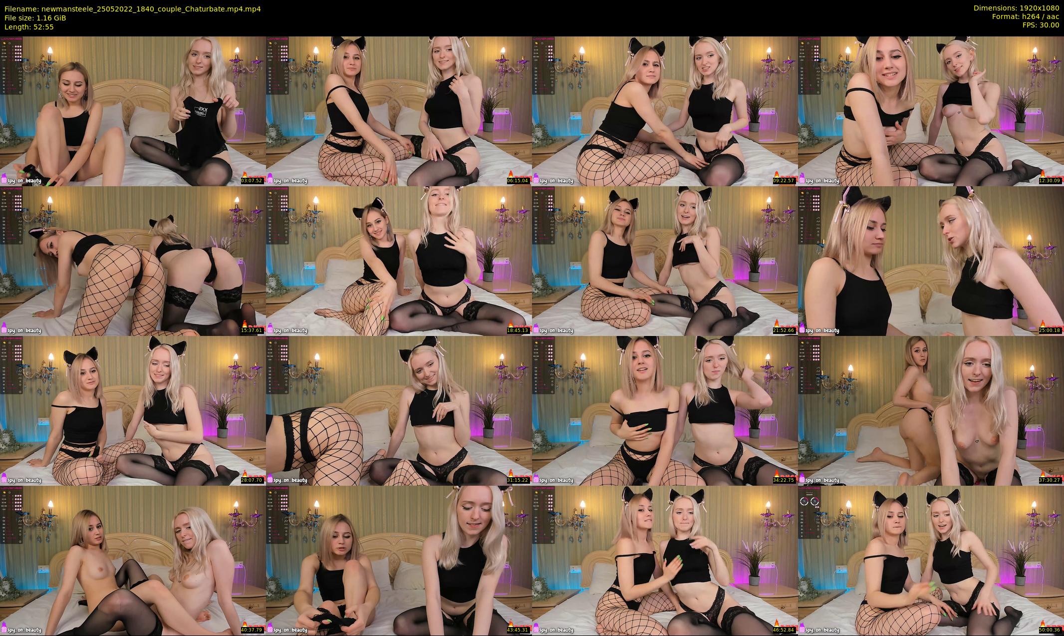 newmansteele — 53 minute Chaturbate couple cam show recording, 1080p, May 25, 2022