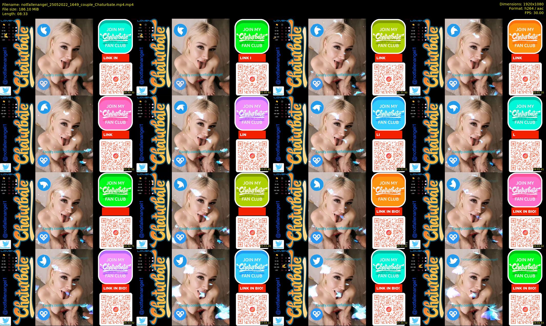 notfallenangel — 9 minute Chaturbate couple cam show recording, 1080p, May 25, 2022