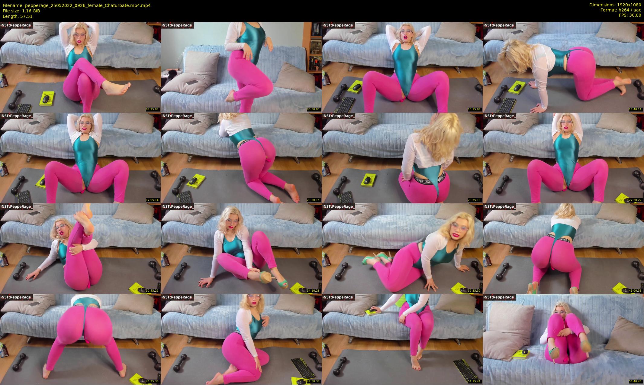 pepperage — 58 minute Chaturbate female cam show recording, 1080p, May 25, 2022
