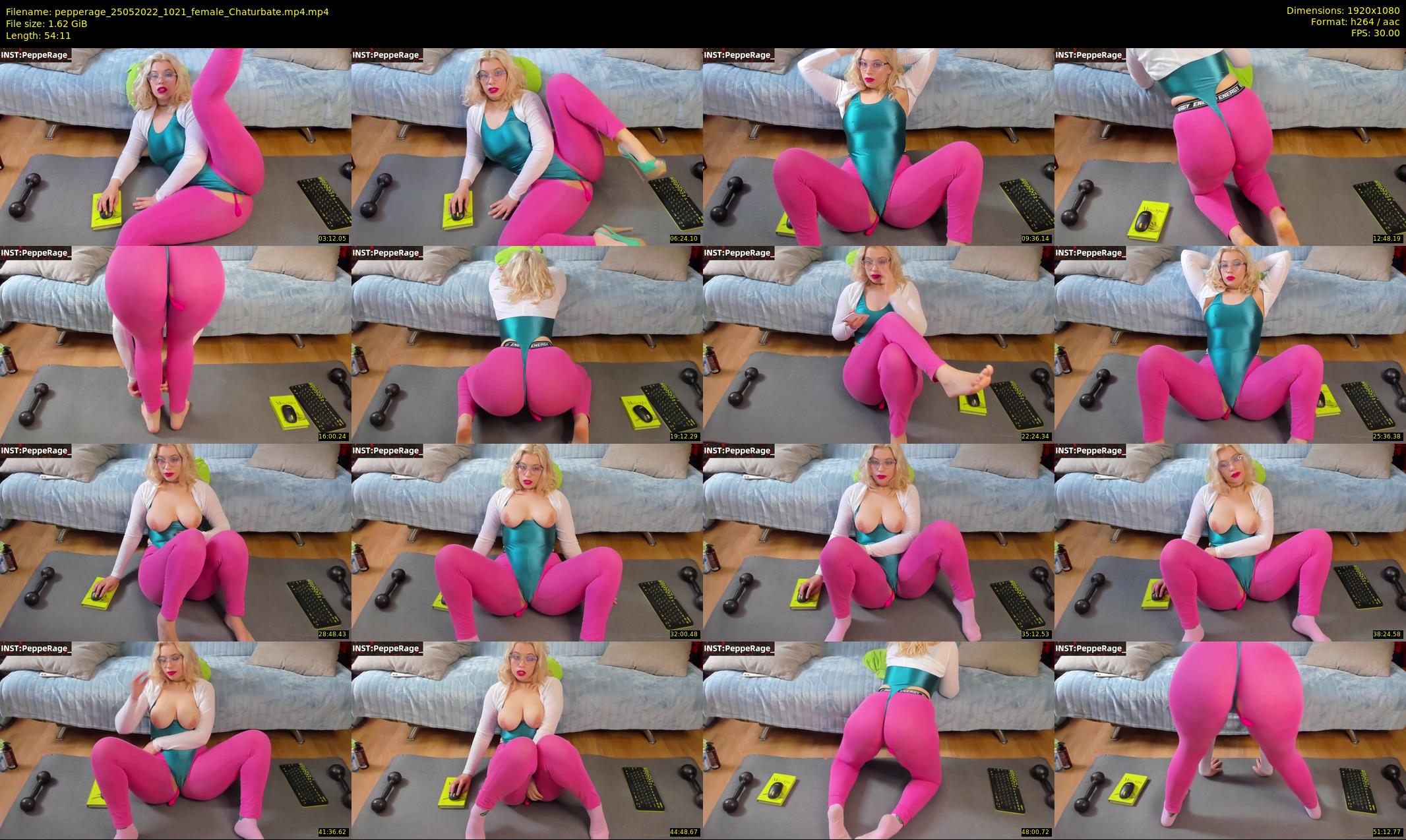 pepperage — 55 minute Chaturbate female cam show recording, 1080p, May 25, 2022