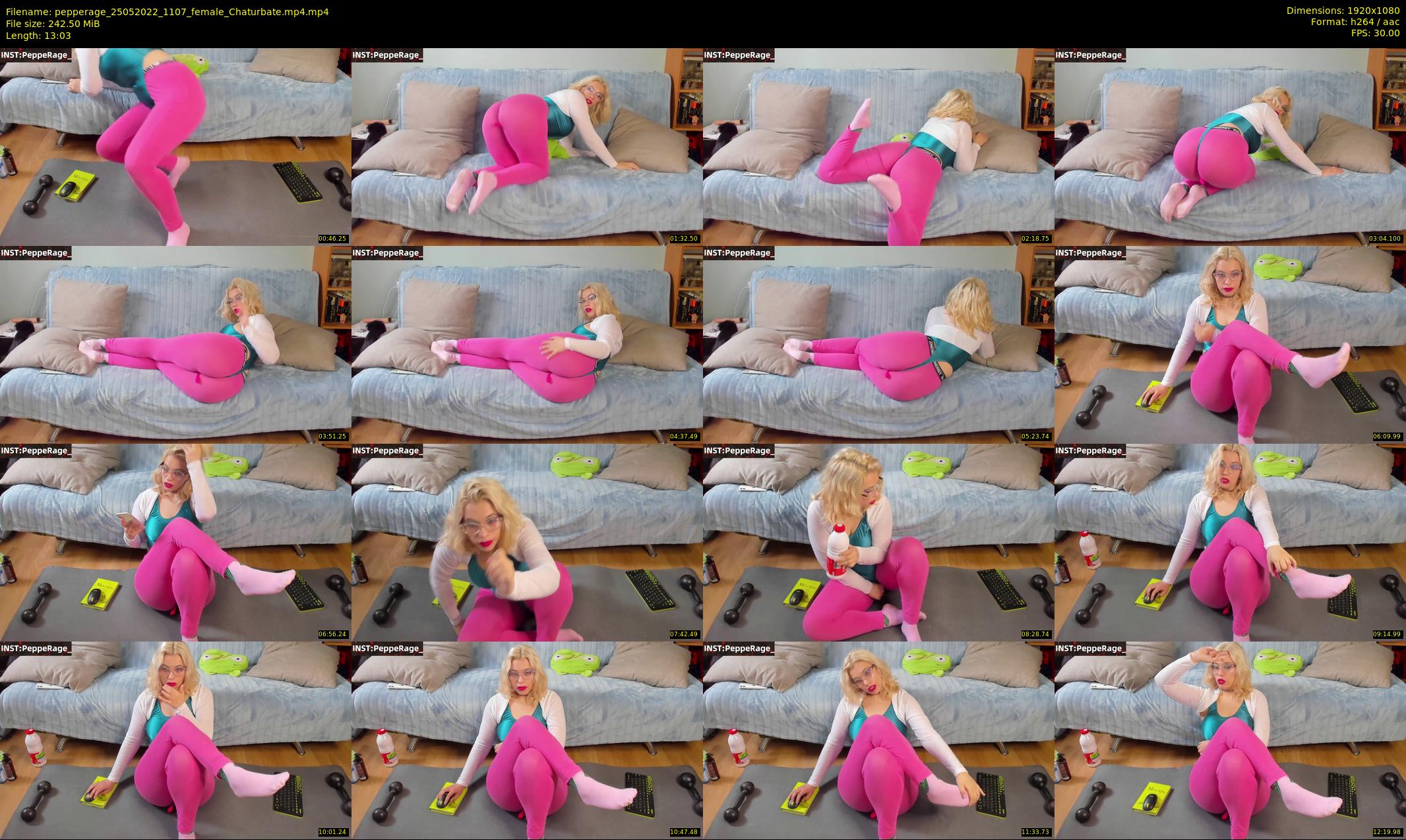 pepperage — 14 minute Chaturbate female cam show recording, 1080p, May 25, 2022