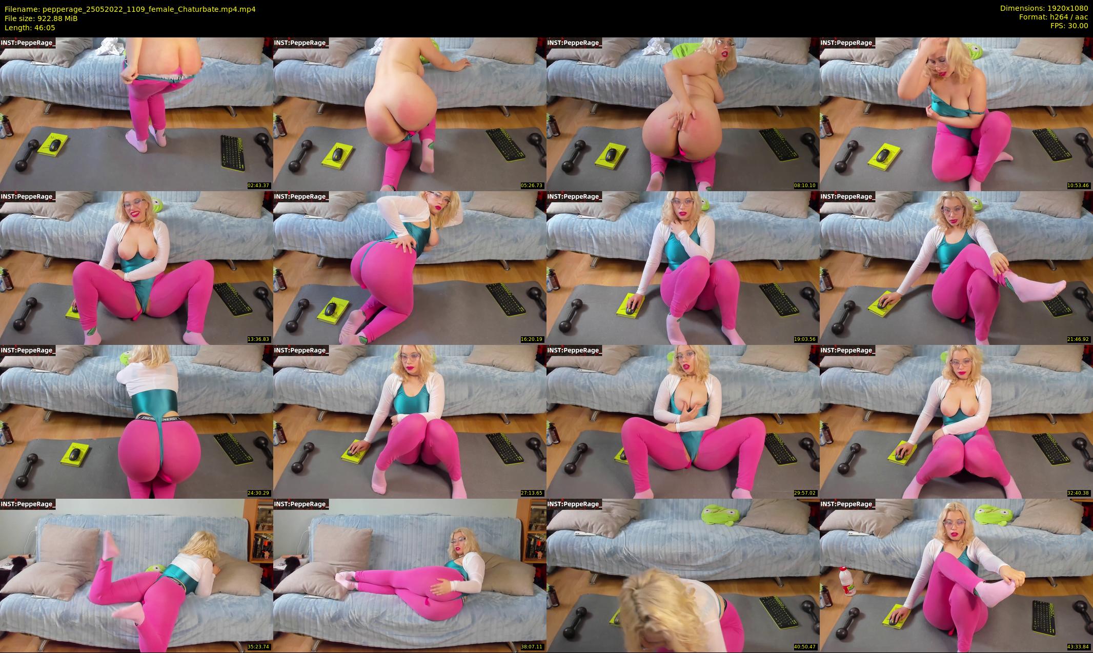 pepperage — 47 minute Chaturbate female cam show recording, 1080p, May 25, 2022