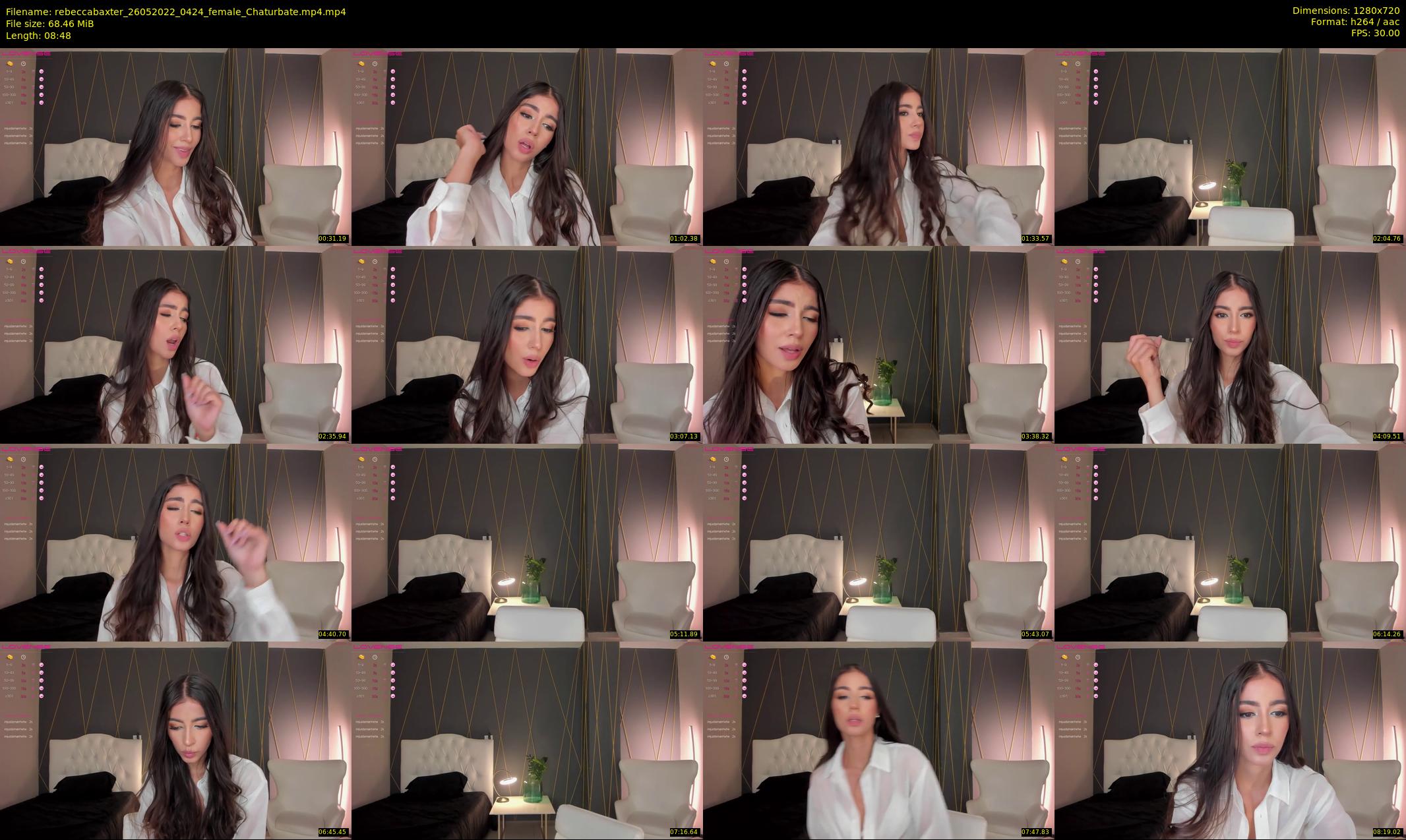 rebeccabaxter — 9 minute Chaturbate female cam show recording, 720p, May 26, 2022