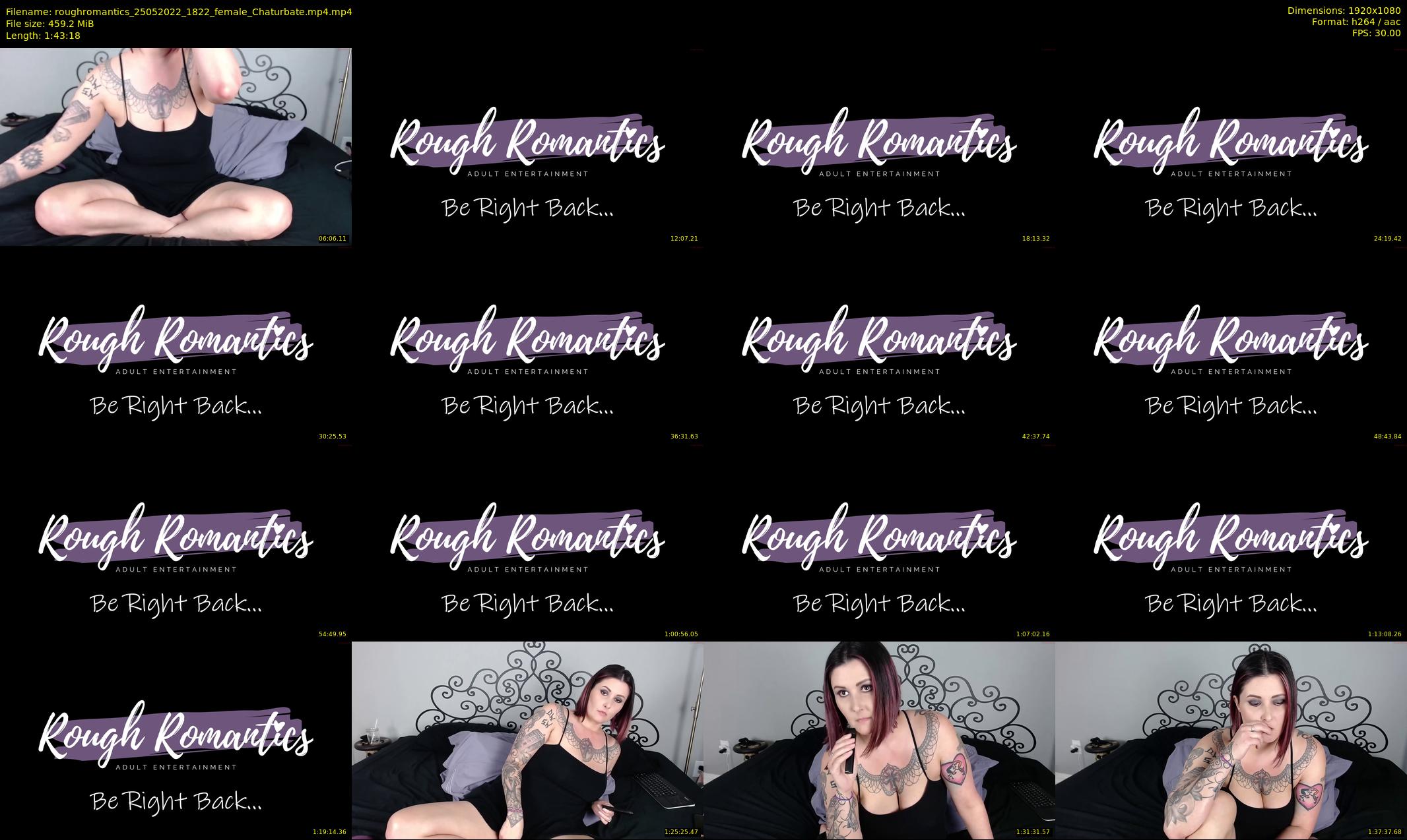 roughromantics — 104 minute Chaturbate couple cam show recording, 1080p, May 25, 2022