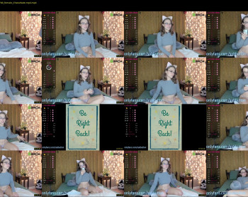 sub_button — 58 minute Chaturbate female cam show recording, 720p, May 25, 2022