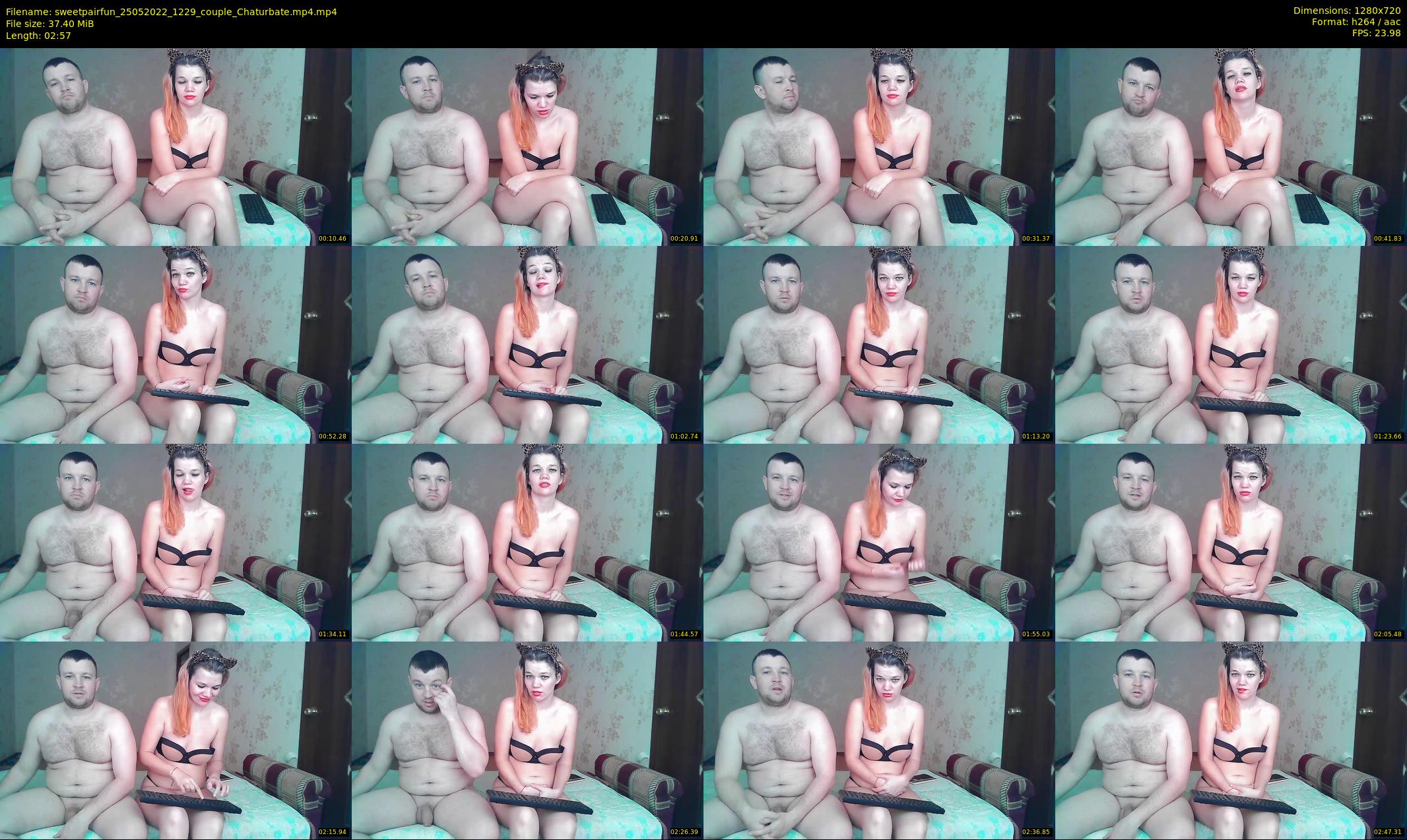 sweetpairfun — 3 minute Chaturbate couple cam show recording, 720p, May 25, 2022
