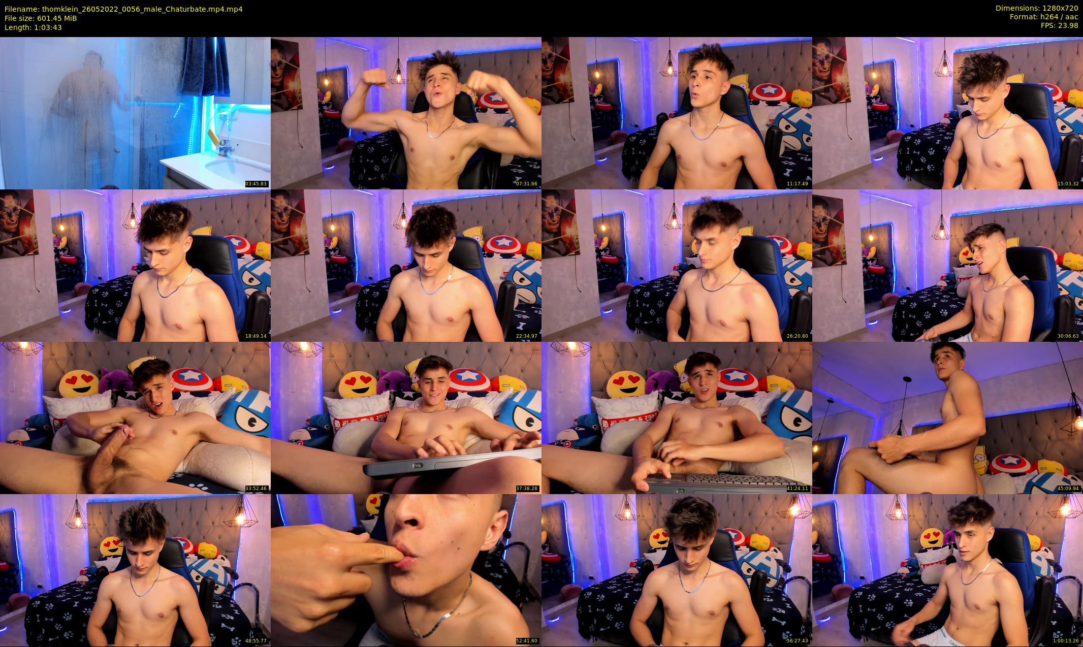 thomklein — 64 minute Chaturbate male cam show recording, 720p, May 26, 2022