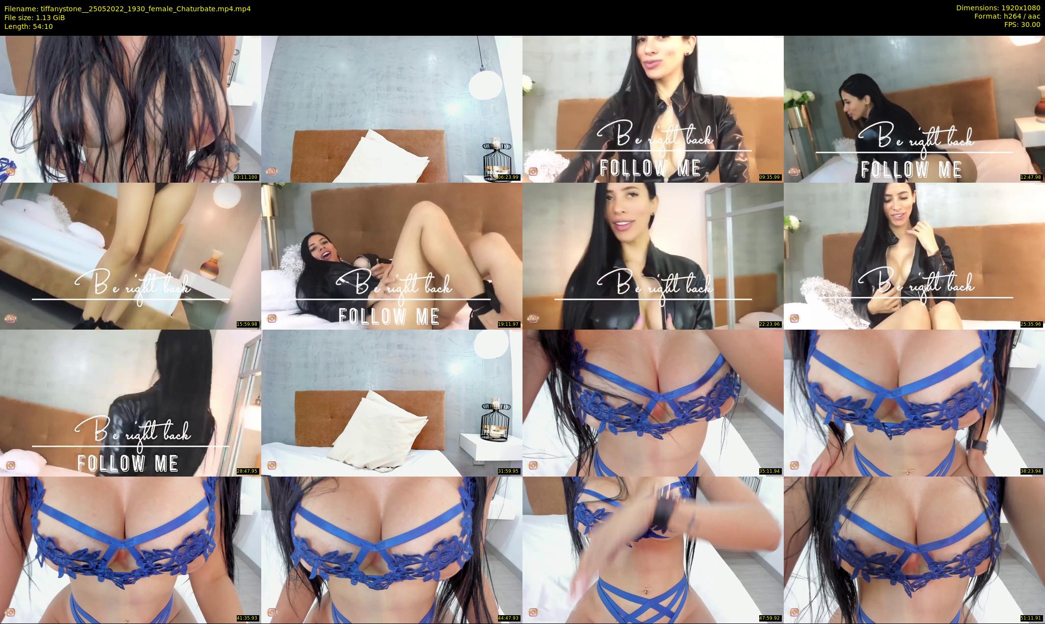 tiffanystone_ — 55 minute Chaturbate female cam show recording, 1080p, May 25, 2022